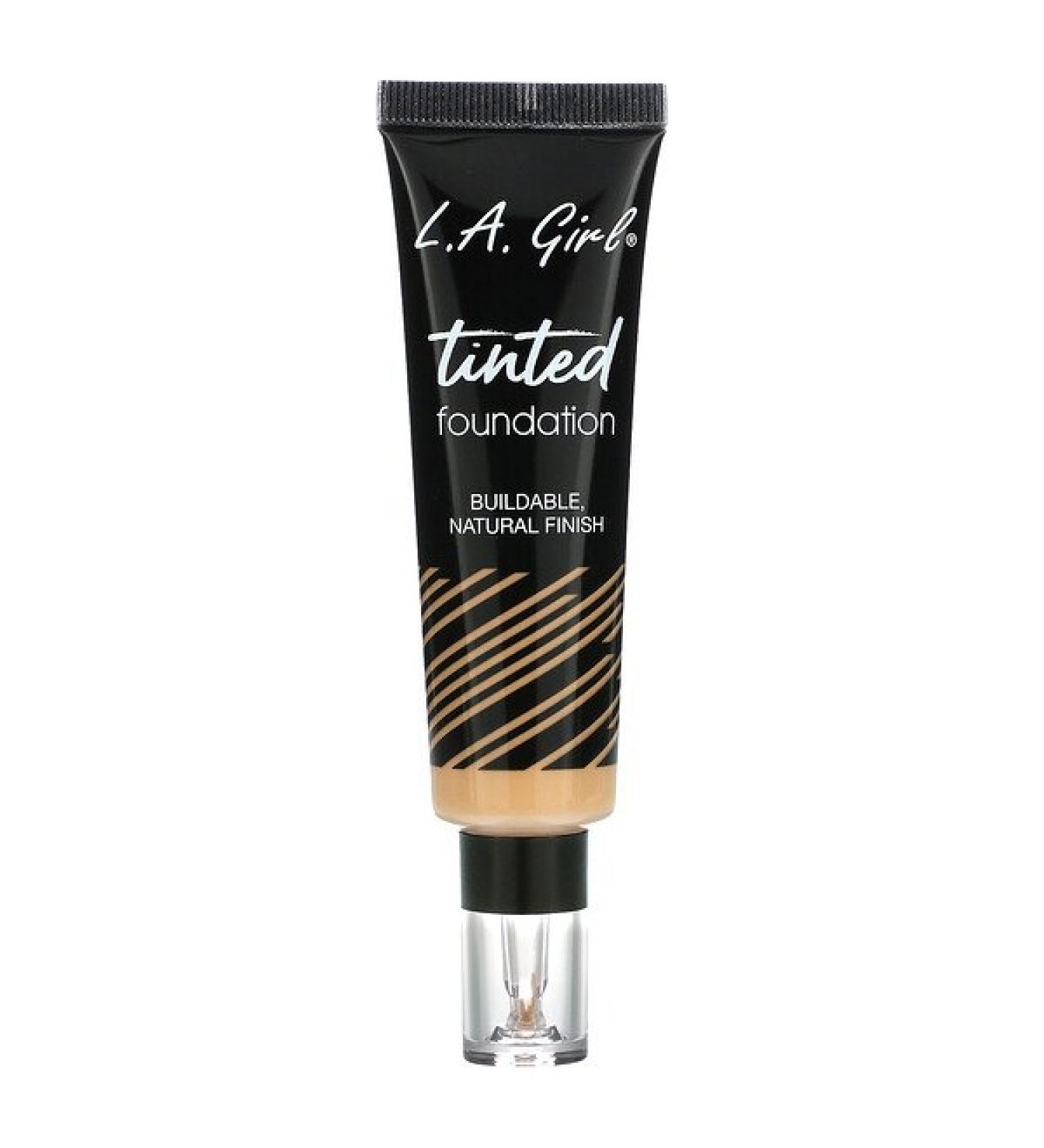 L.A. Girl Tinted Foundation - Medium Beige 1 fl oz | Flawless Coverage & Lightweight Finish - Buy Online on GoSupps.com