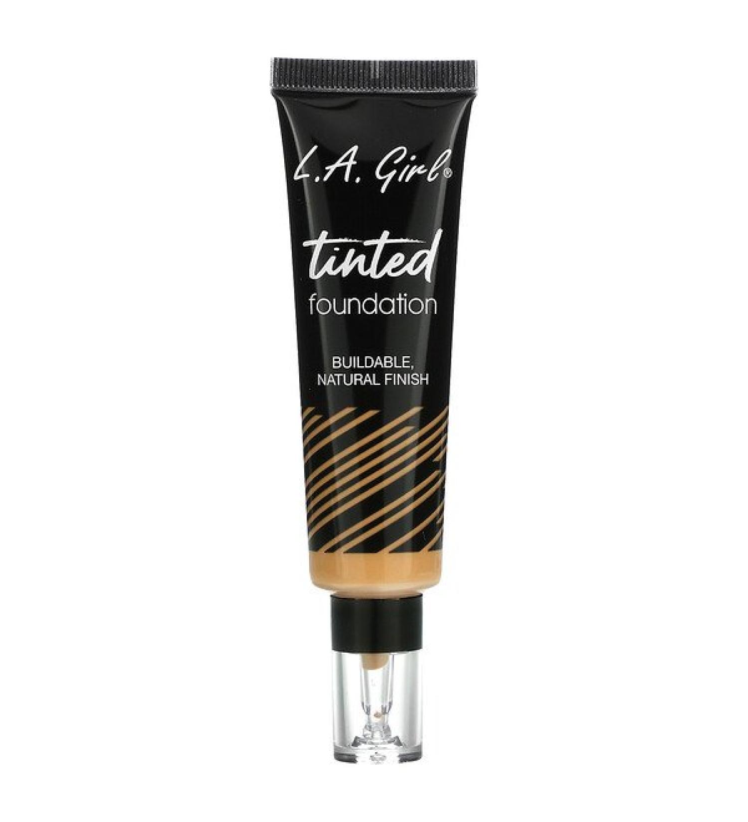 L.A. Girl Tinted Foundation - Golden 1 fl oz | Flawless Coverage & Lightweight Formula - Buy Online on GoSupps.com