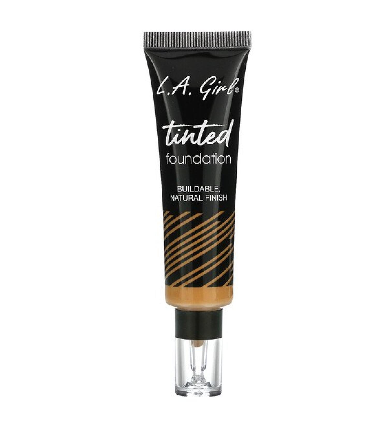 L.A. Girl Tinted Foundation Bronze - 1 fl oz (30 ml) | Lightweight & Flawless Finish - Buy Online on GoSupps.com