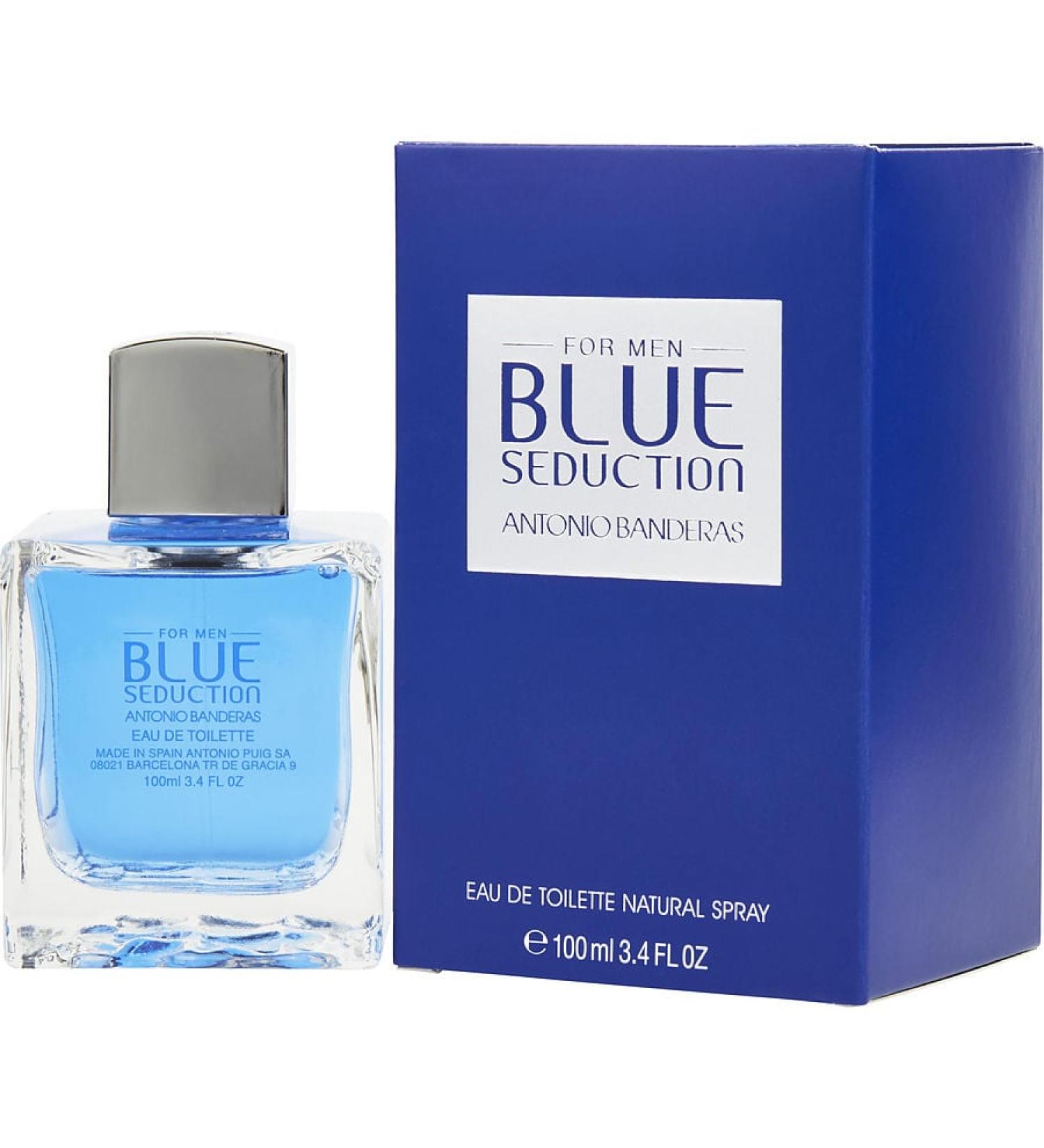BLUE SEDUCTION by Antonio Banderas - EDT SPRAY 3.4 OZ - MEN