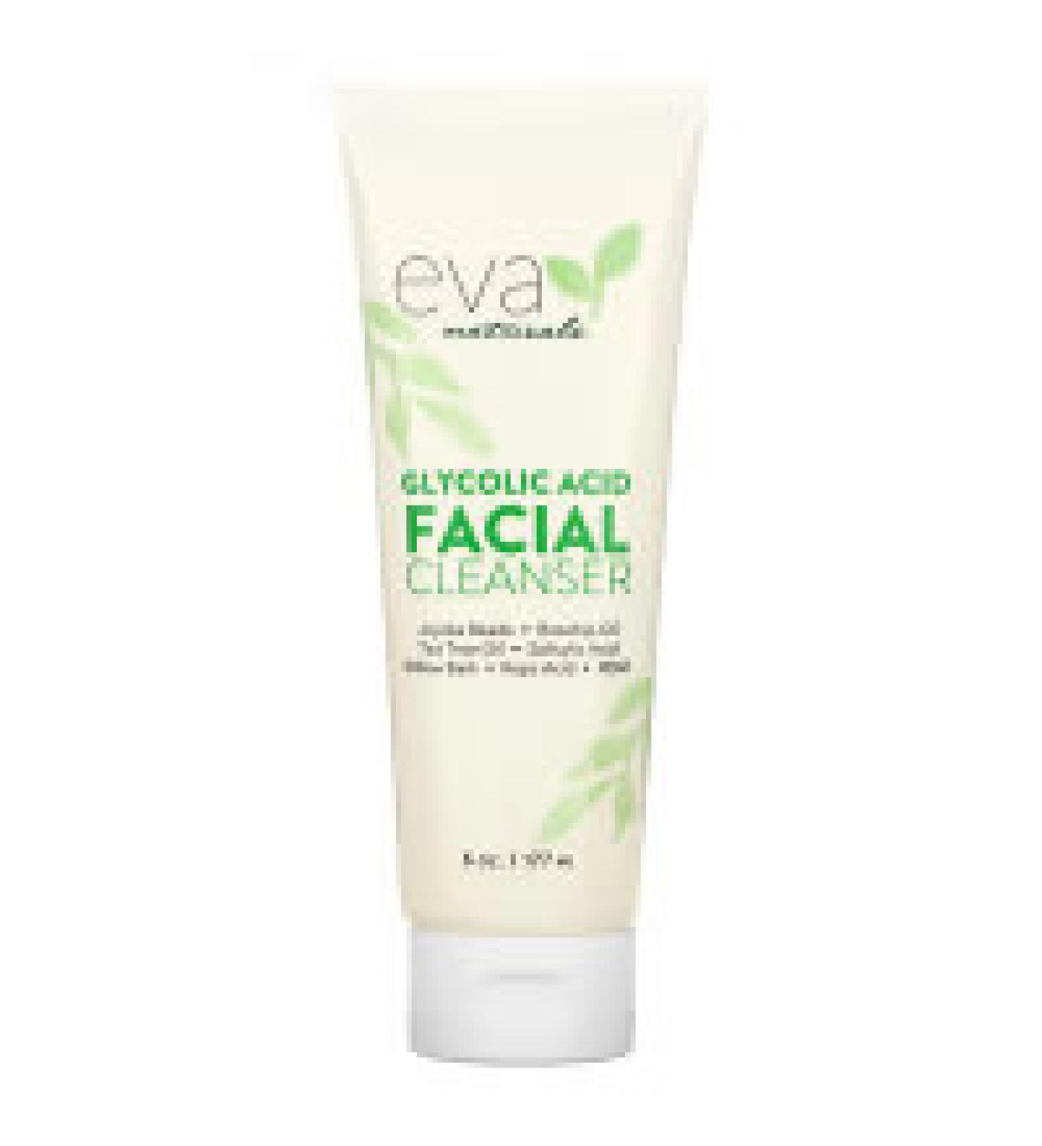 Eva Naturals Glycolic Acid Facial Cleanser - 6 Oz. - Buy Online on GoSupps.com