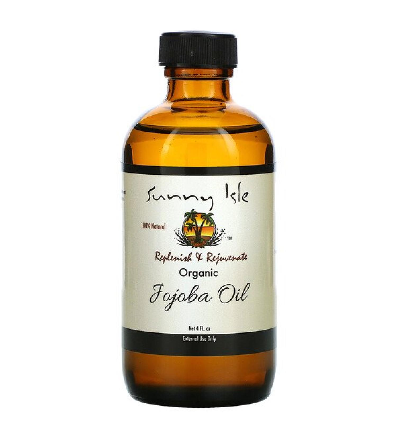 Sunny Isle Organic Jojoba Oil 4 fl oz