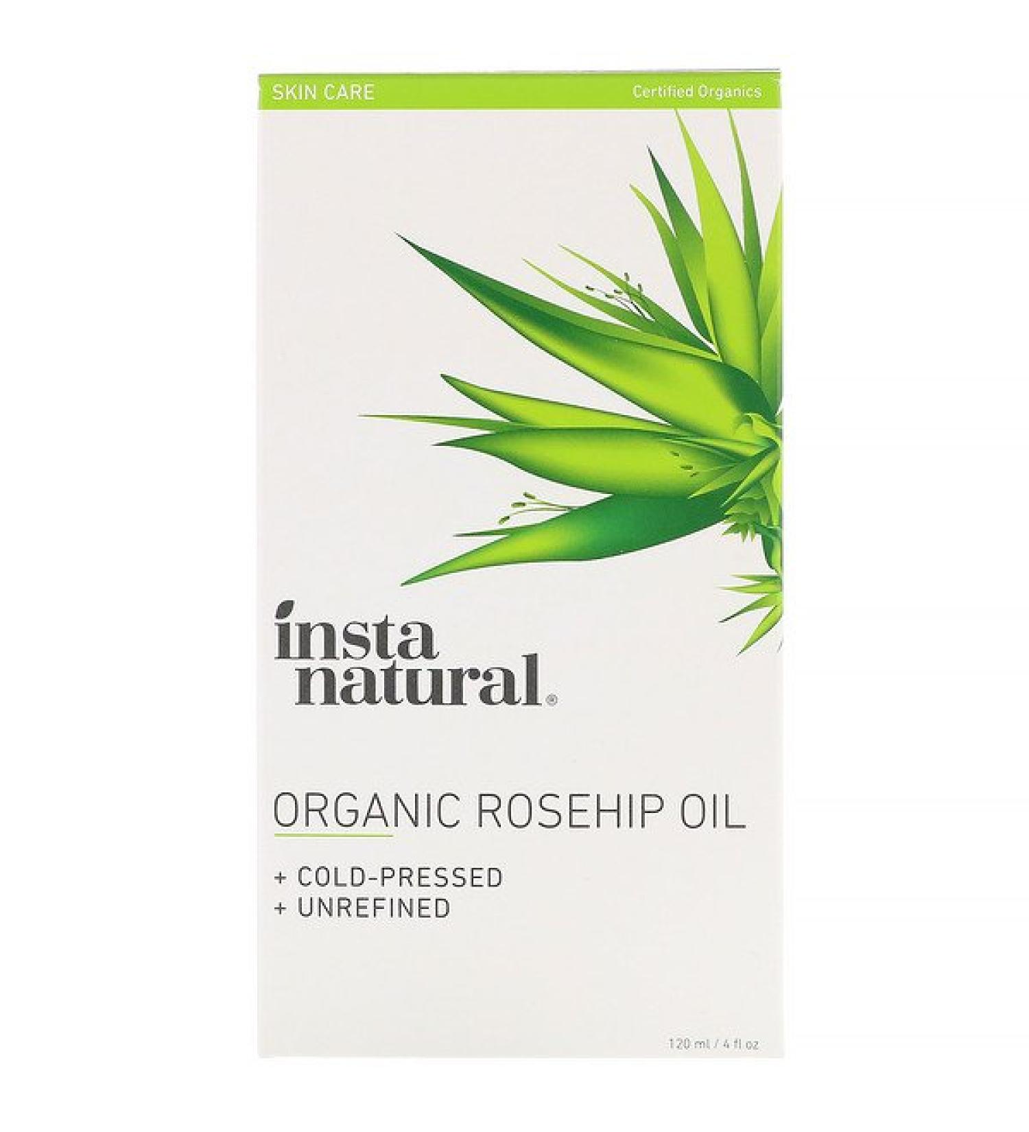 InstaNatural Organic Rosehip Oil 4 fl oz (120 ml)