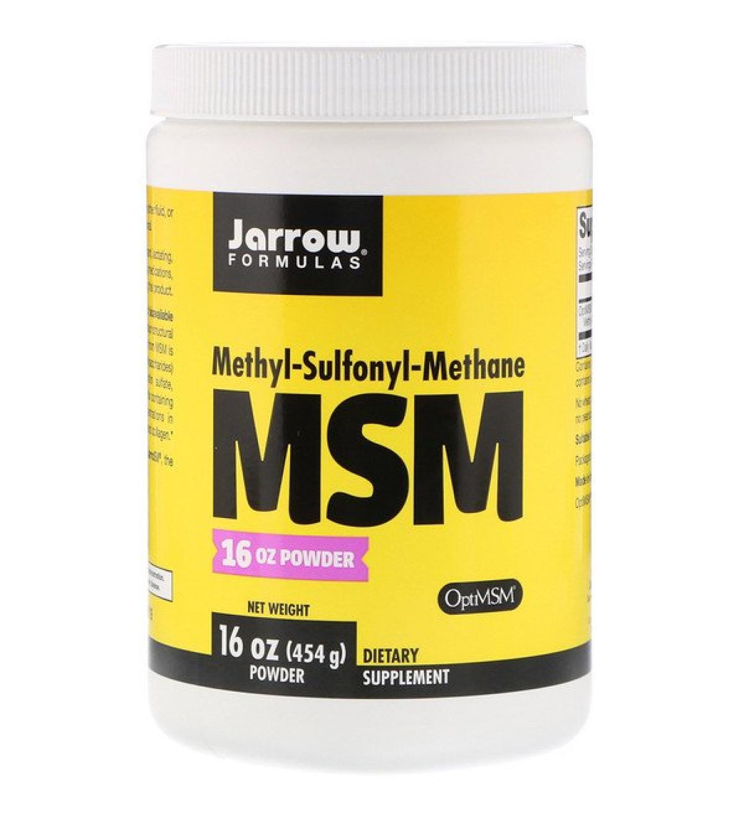 Jarrow Formulas MSM Powder 16 oz (454 g)