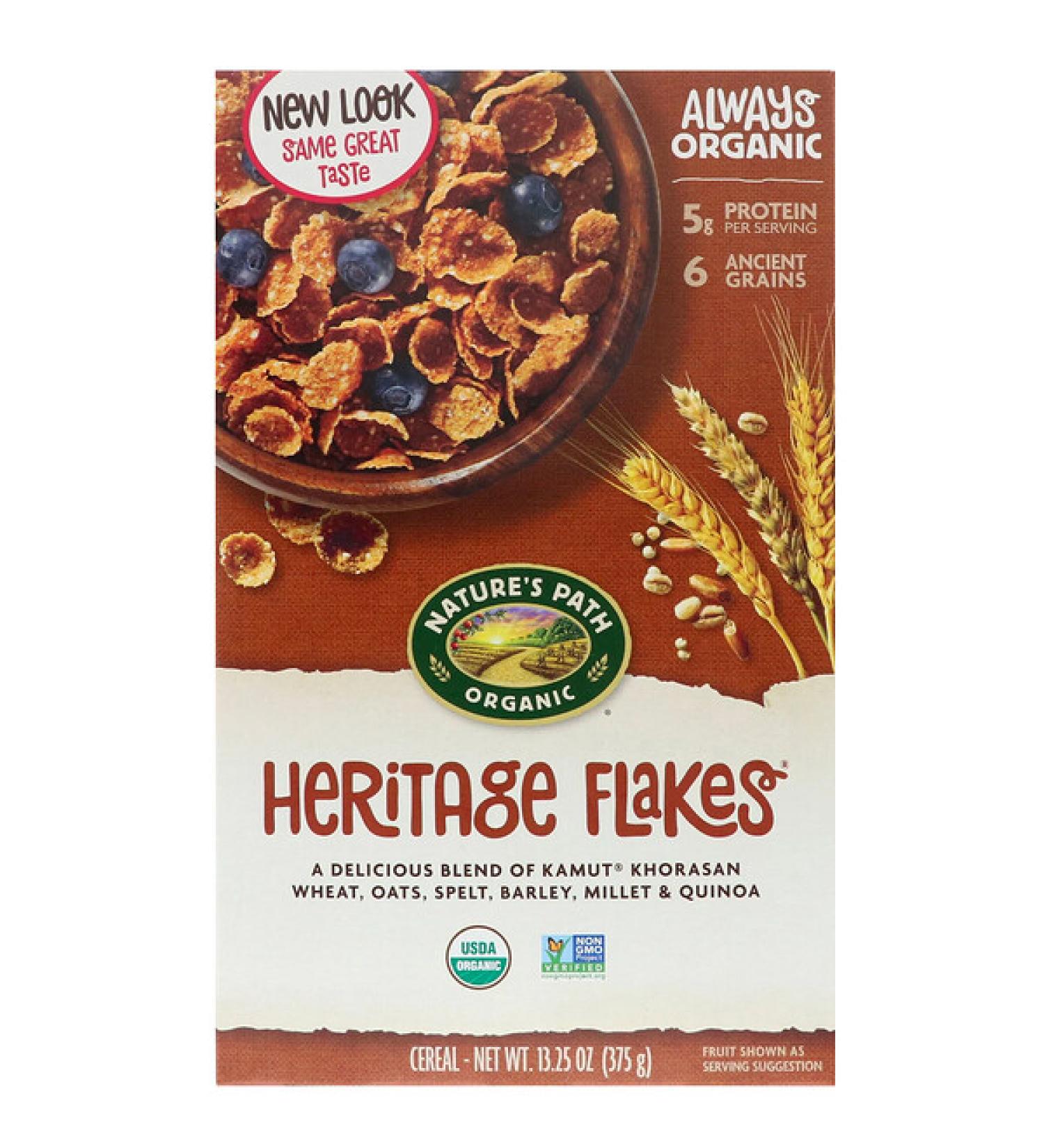 Nature's Path Organic Heritage Flakes Cereal 13.25 oz (375 g)