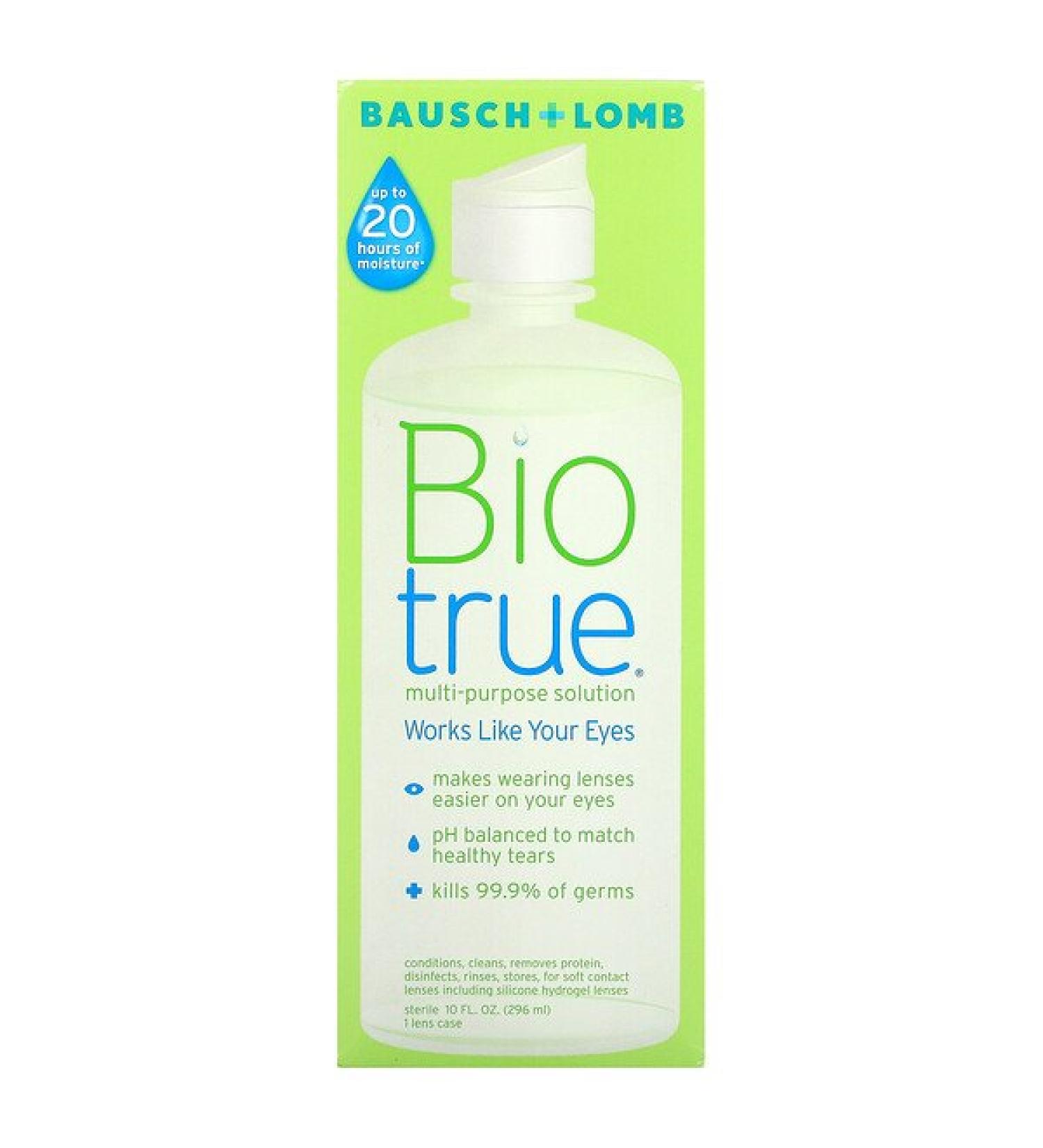 Biotrue Multi-Purpose Solution 10 fl oz - It's Ideal for Contact Lens Care - Buy Online on GoSupps.com