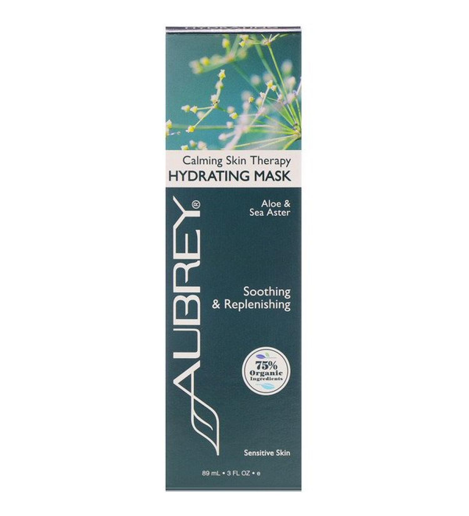 Aubrey Organics Calming Skin Therapy Hydrating Mask Sensitive Skin 3 fl oz (89 ml)