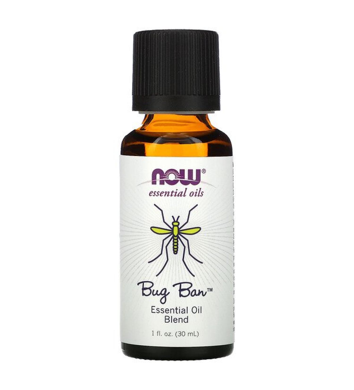 Now Foods Essential Oils Bug Ban 1 fl oz (30 ml)