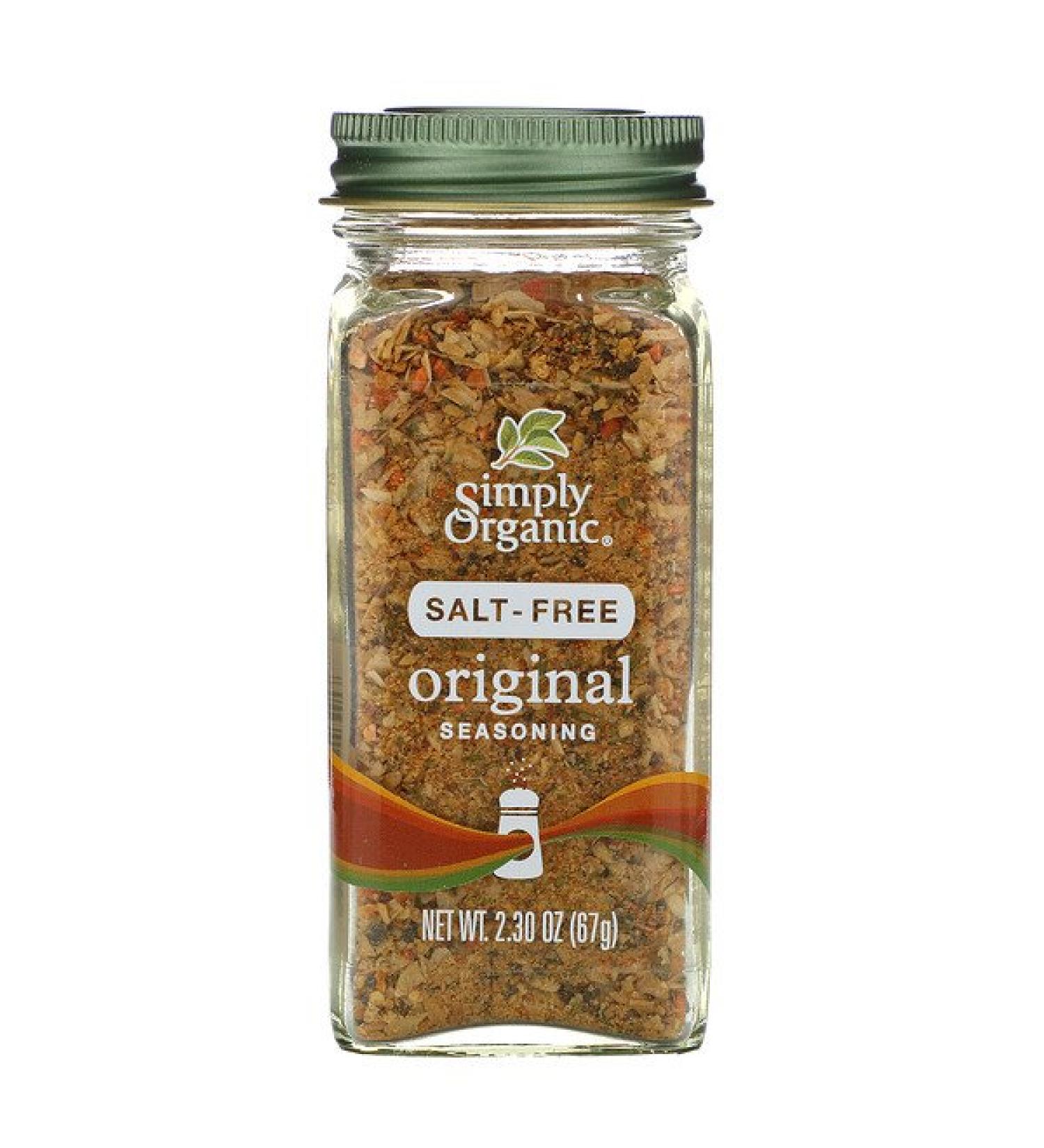 Simply Organic Original Seasoning Salt-Free 2.30 oz (67 g)