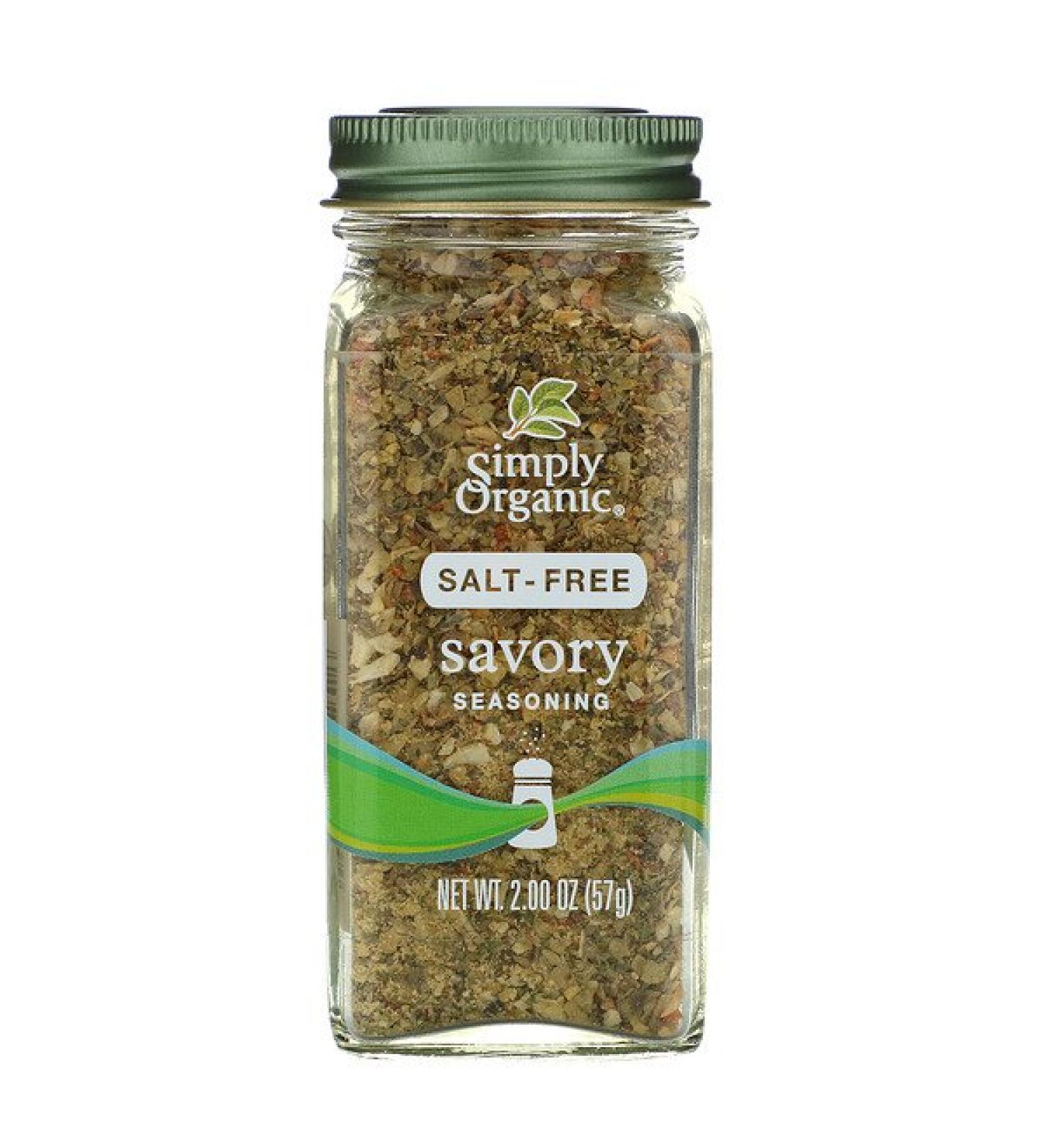 Simply Organic Savory Seasoning Salt-Free 2.00 oz (57 g)