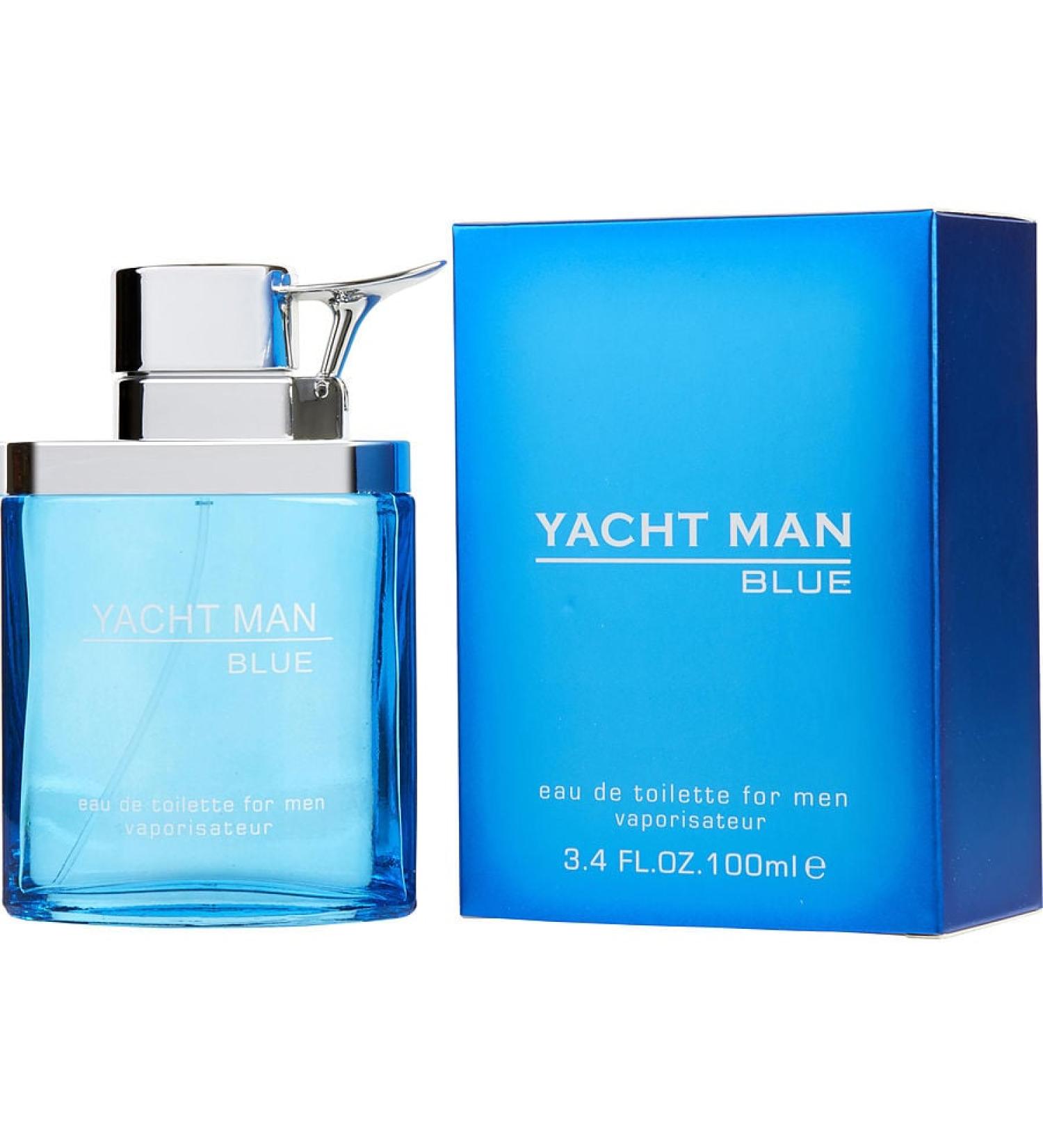 YACHT MAN BLUE by Myrurgia - EDT SPRAY 3.4 OZ - MEN