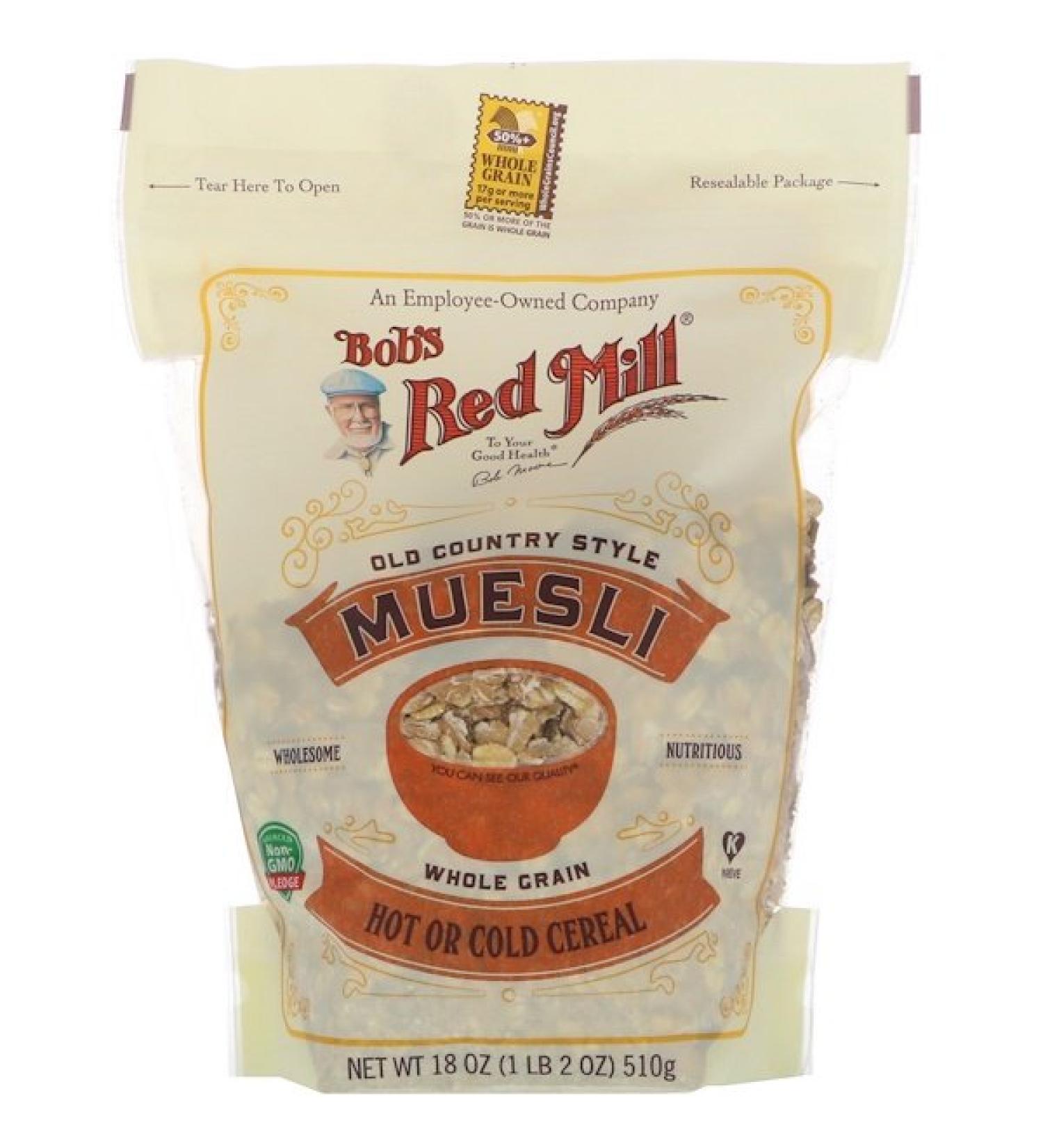 Bob's Red Mill Muesli Old County Style Whole Grain 18 oz (510 g)