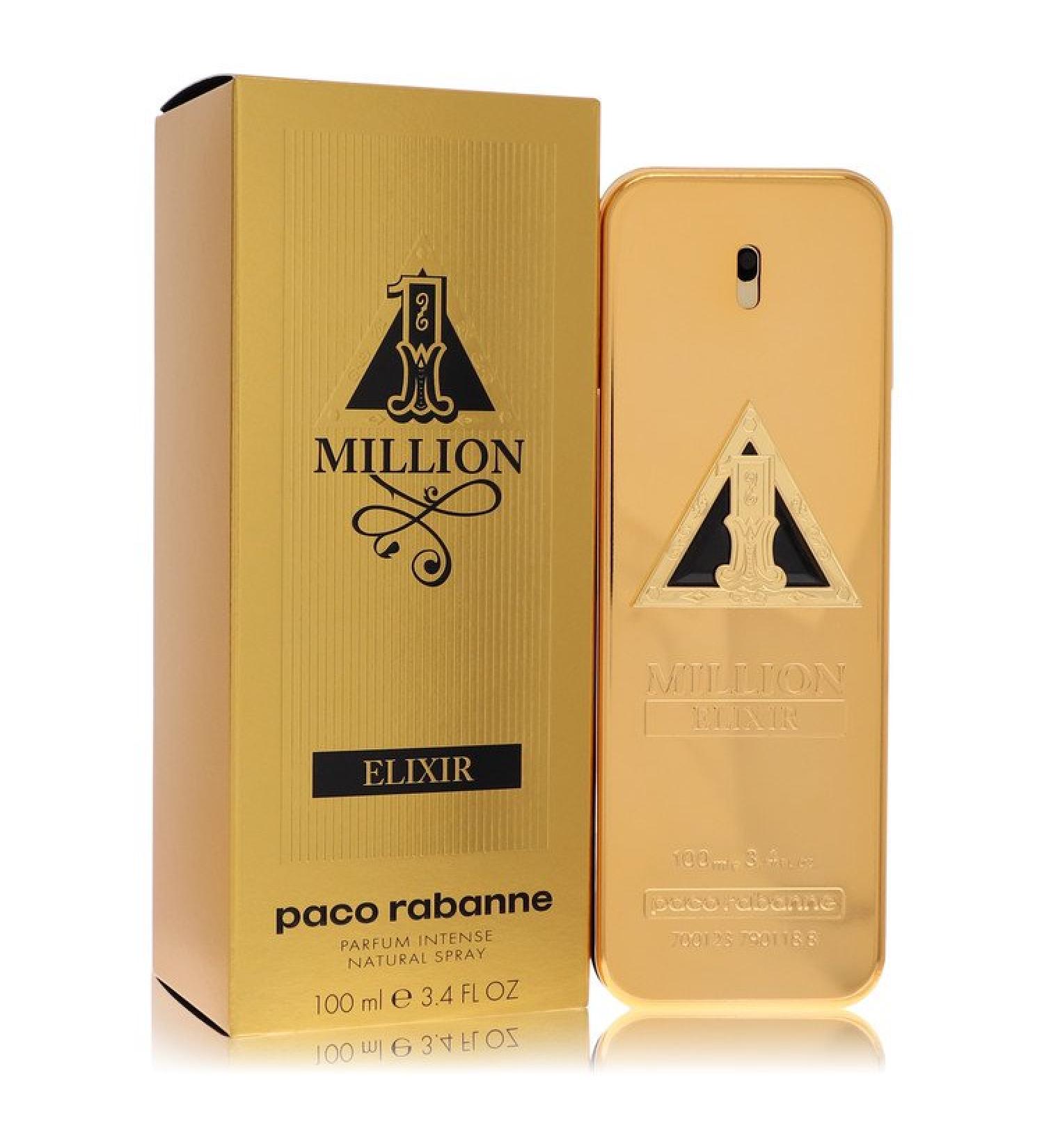 1 Million Elixir by Paco Rabanne Eau De Parfum Intense Spray 3.4 oz for Men