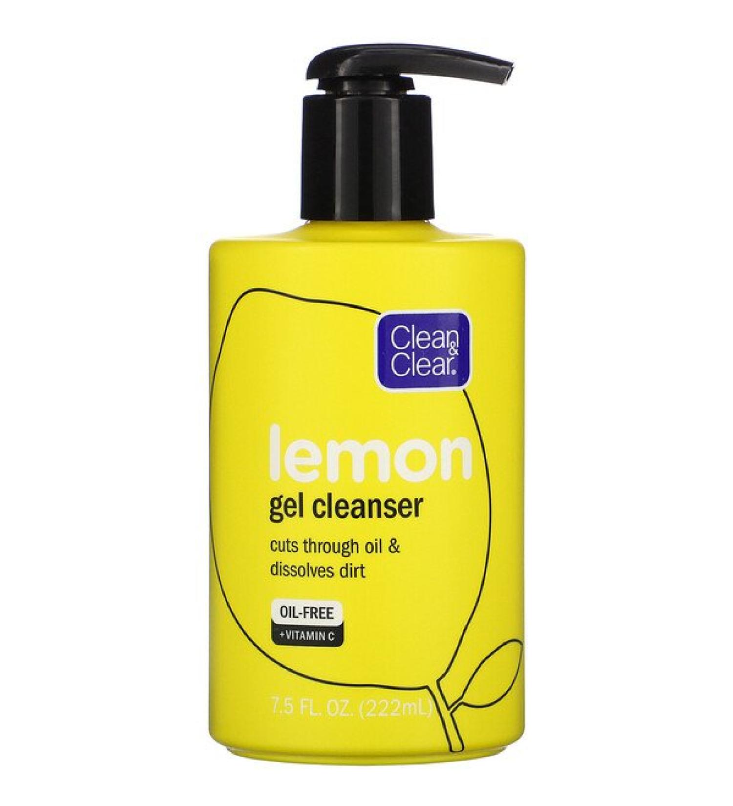 Clean & Clear Lemon Gel Cleanser 7.5 fl oz (222 ml)