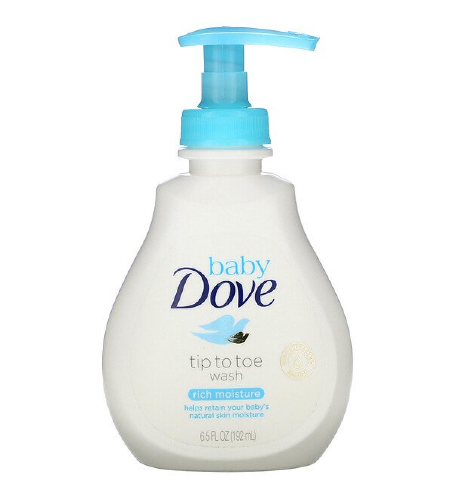 Dove Baby Tip to Toe Wash Rich Moisture 6.5 fl oz (192 ml)