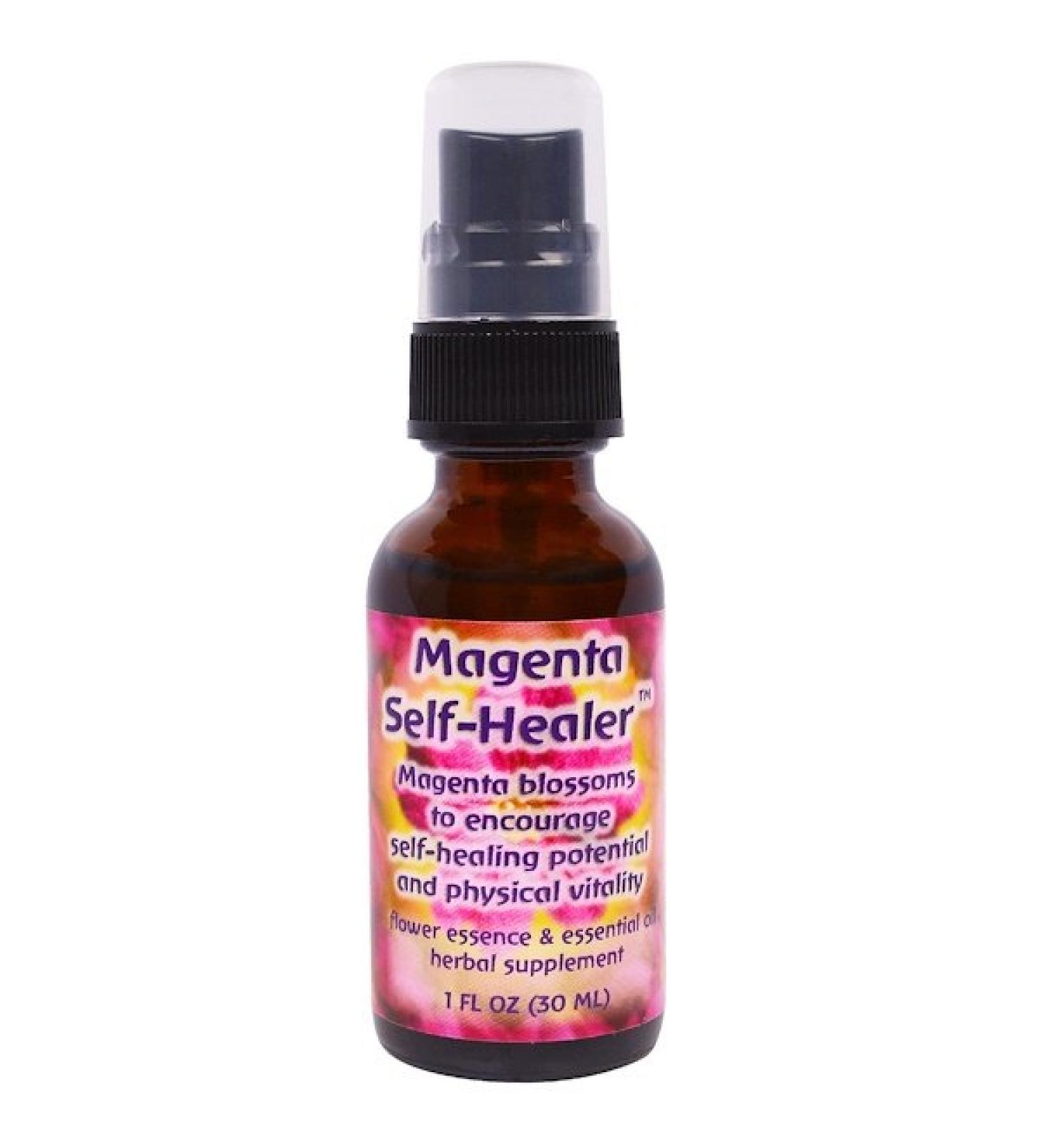 Flower Essence Services Magenta Self-Healer Flower Essence & Essential Oil 1 fl oz (30 ml)
