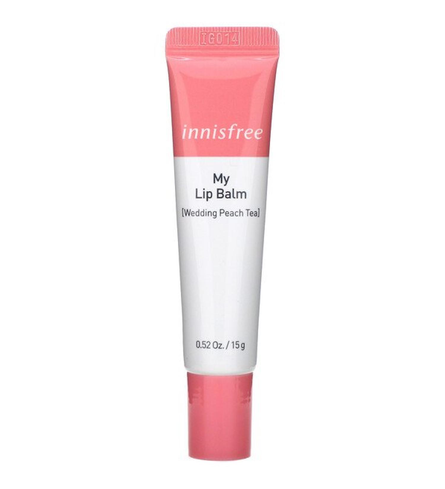 Innisfree My Lip Balm Wedding Peach Tea 0.52 oz (15 g)
