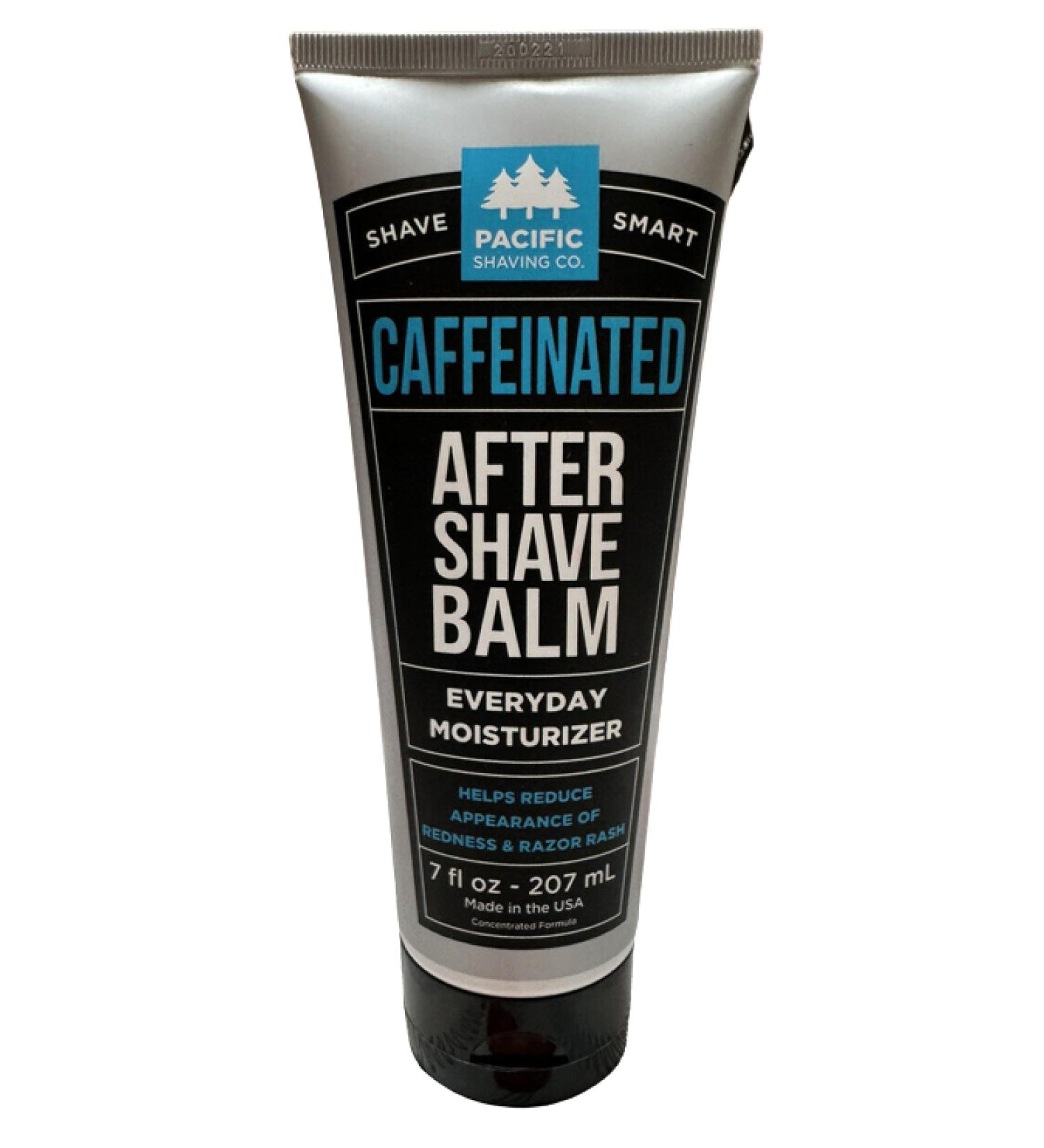 Pacific Shaving Co. Caffeinated Aftershave Balm Antioxidant Face Lotion 7 Oz - Pack of 2 - Buy Online on GoSupps.com