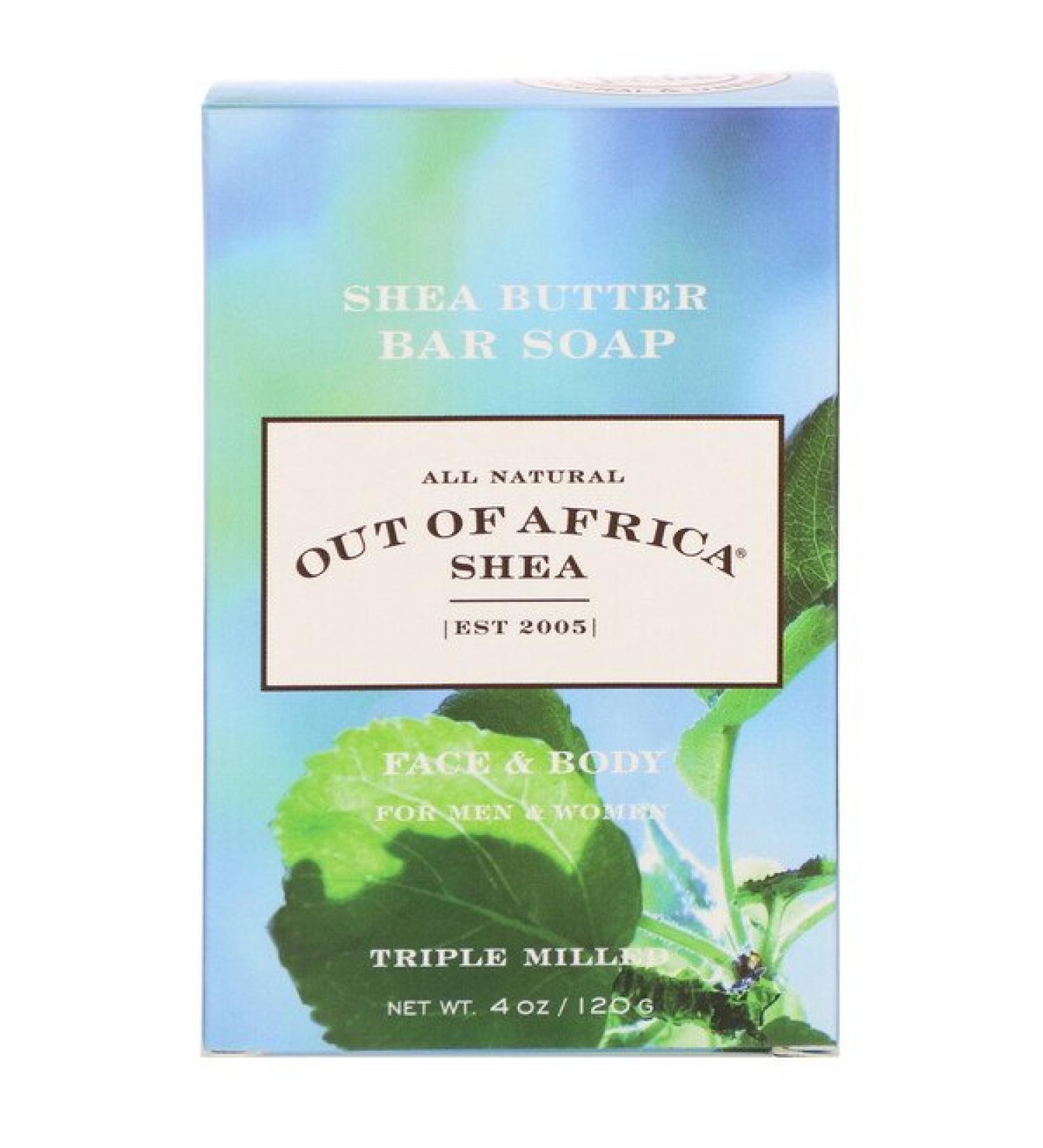 Out of Africa Shea Butter Bar Soap Face & Body 4 oz (120 g)