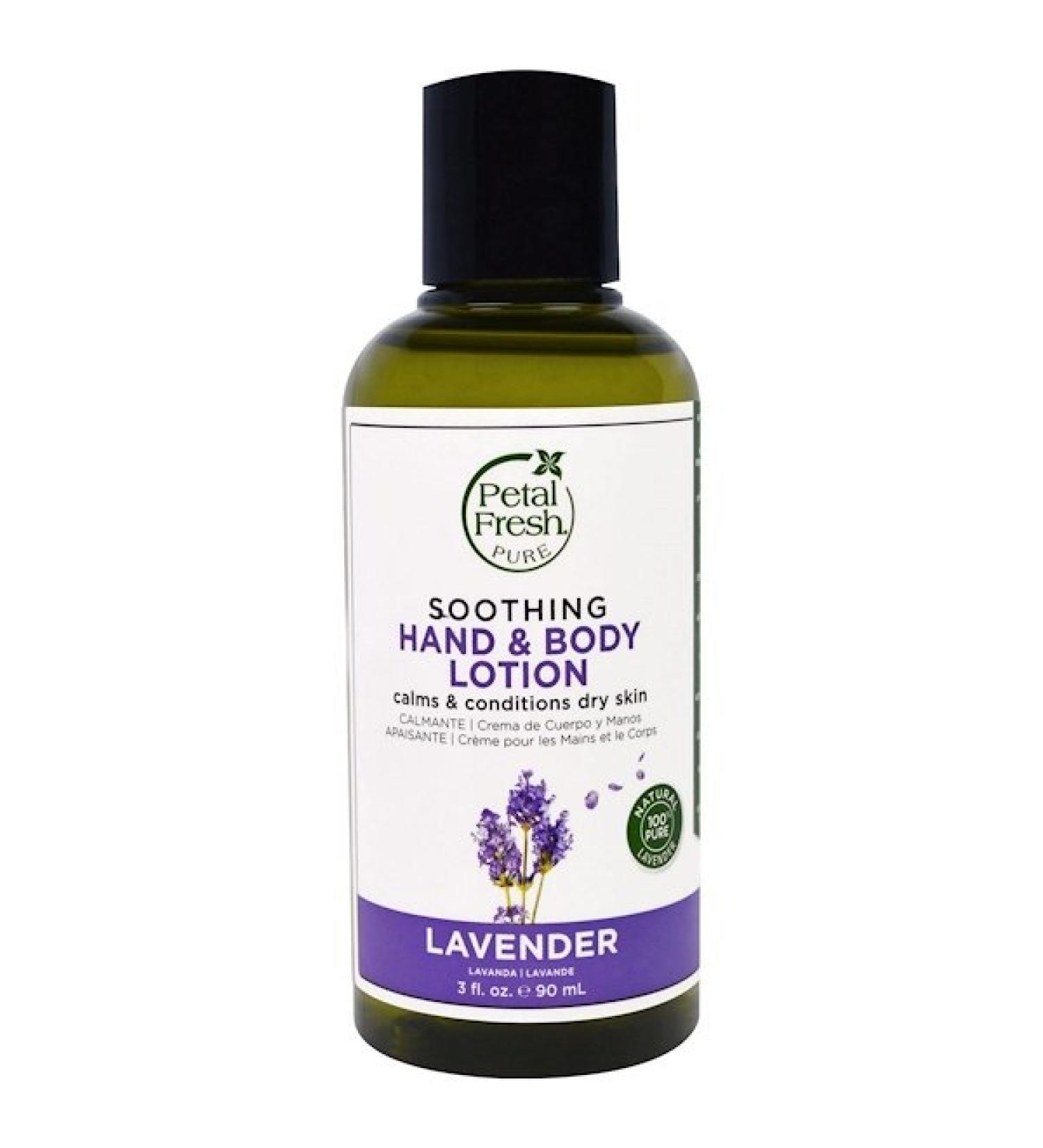 Petal Fresh Pure Soothing Hand & Body Lotion Lavender 3 fl oz (90 ml)