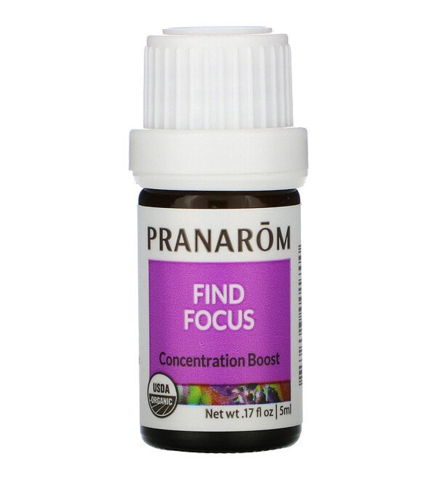 Pranarom Essential Oil Find Focus .17 fl oz (5 ml)