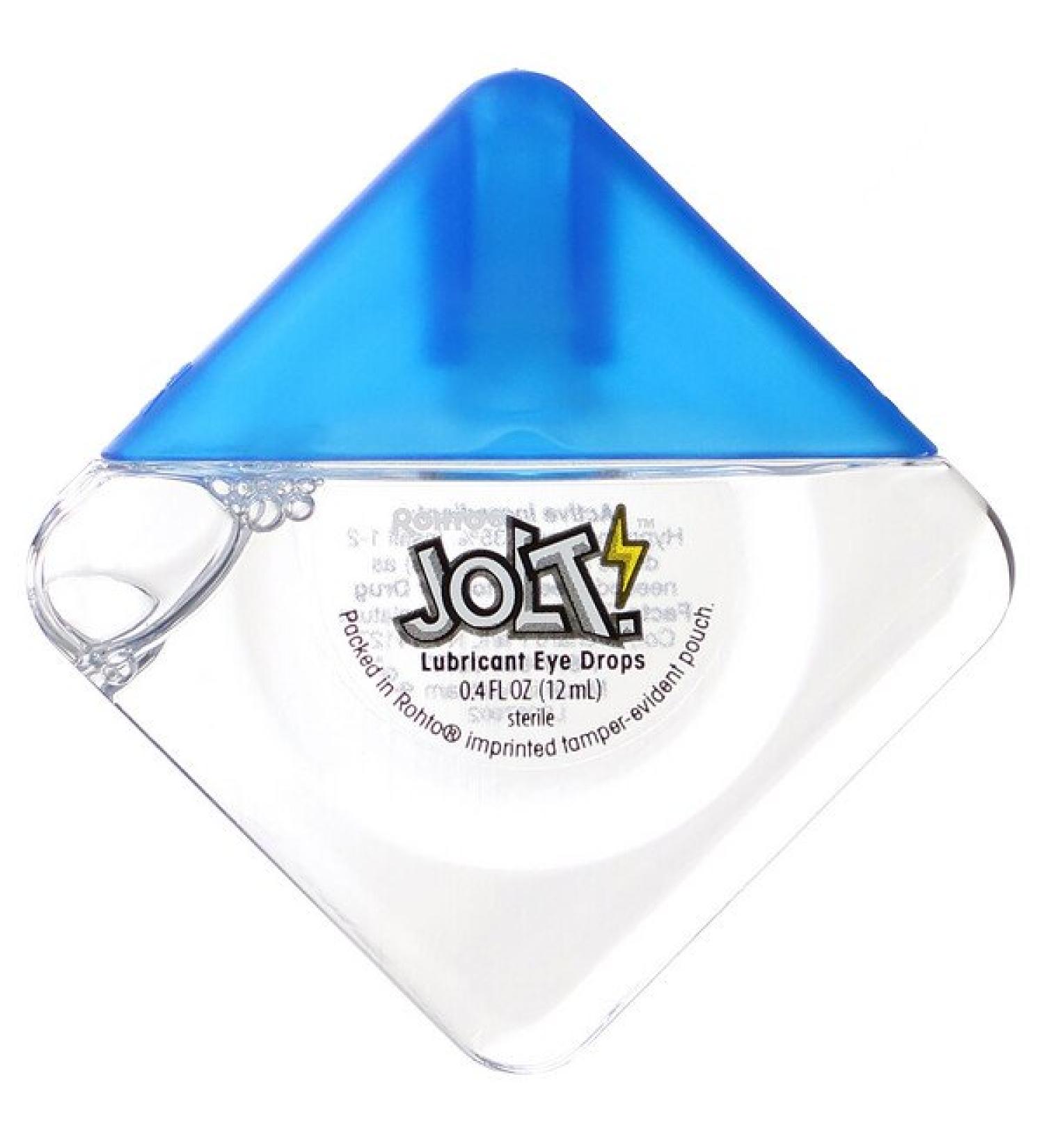 Rohto Jolt Cooling Lubricant Eye Drops 0.4 fl oz (12 ml)