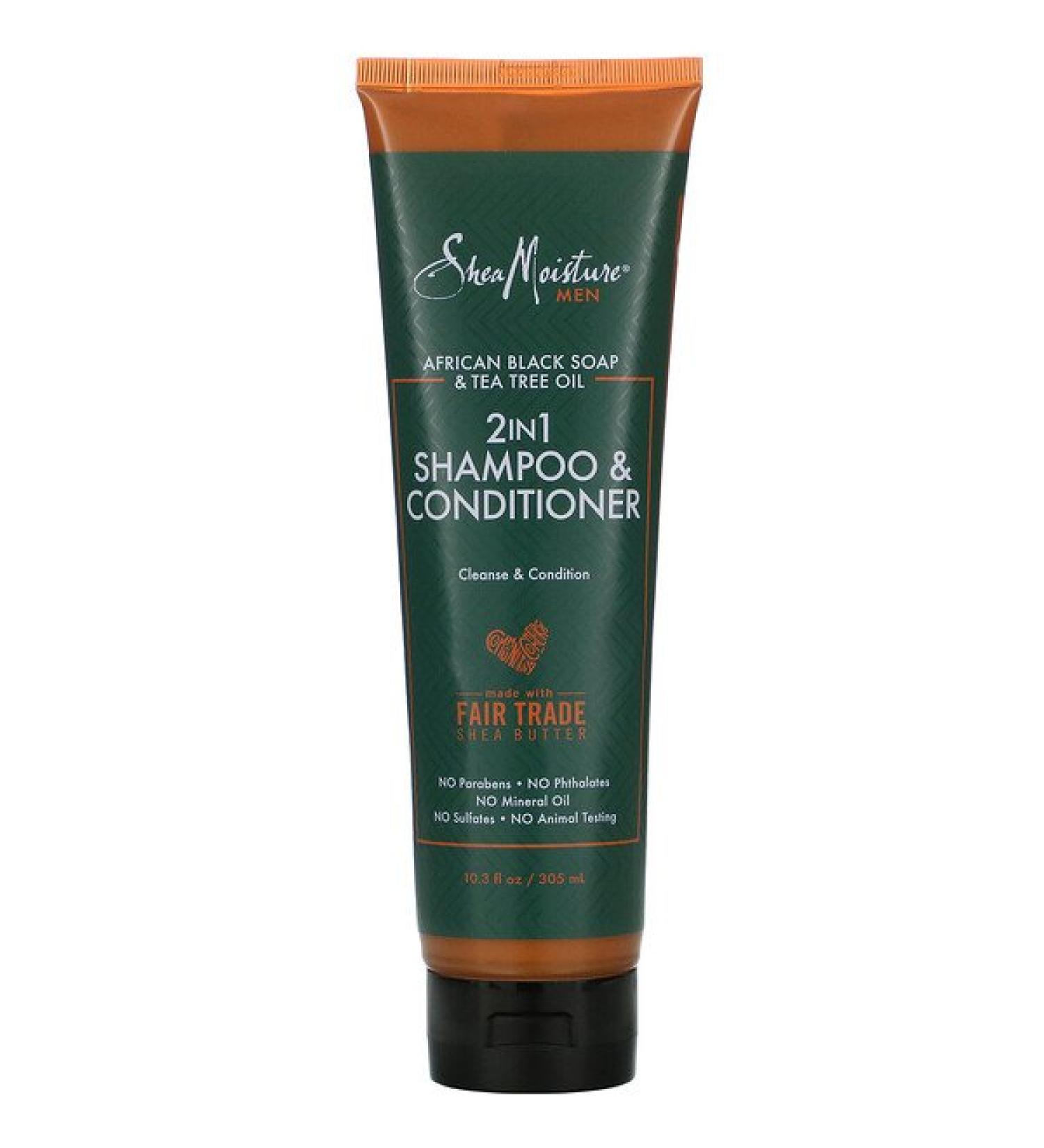 SheaMoisture Men 2-in 1 Shampoo & Conditioner 10.3 fl oz (305 ml)