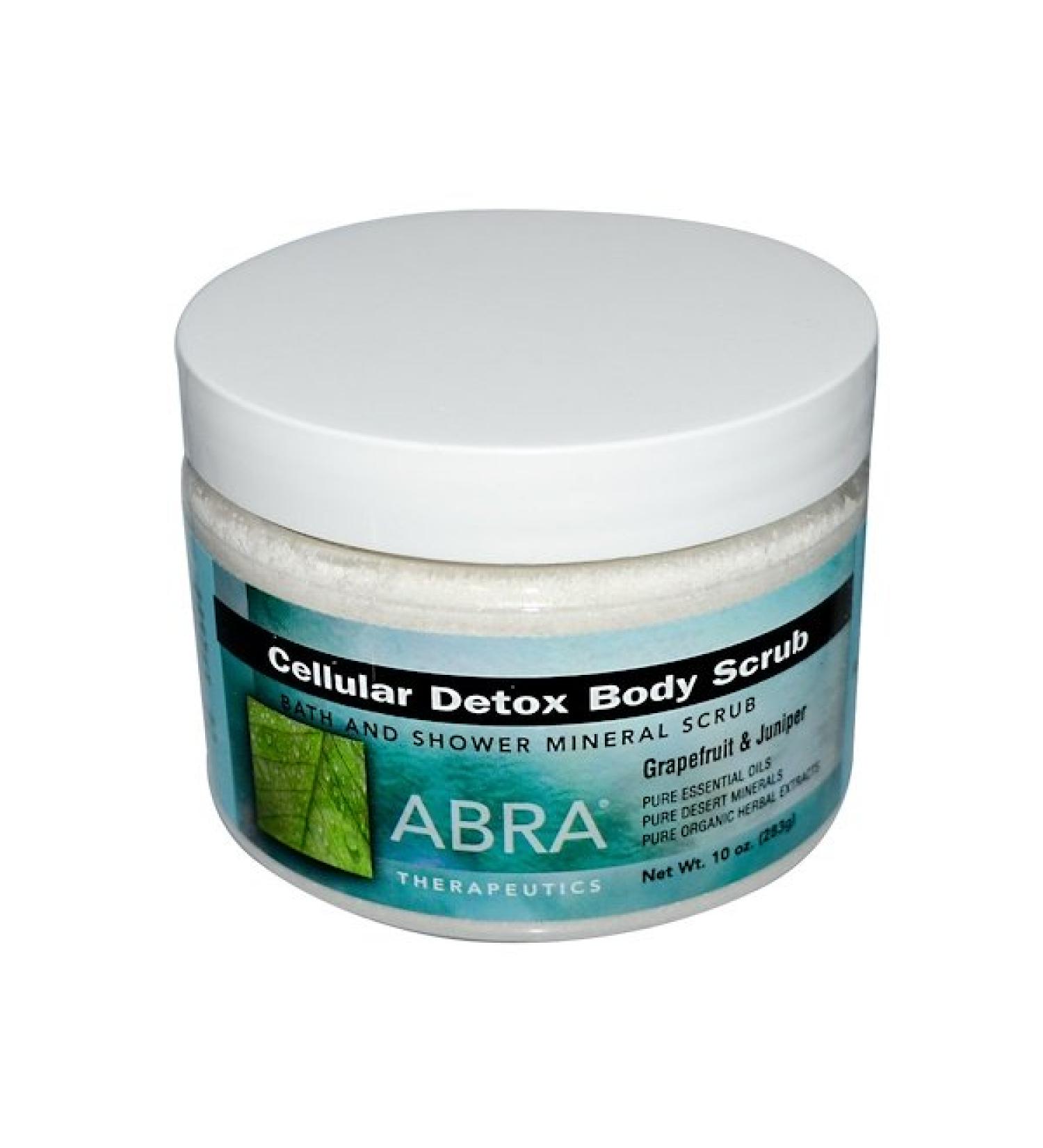 Abra Therapeutics Cellular Detox Body Scrub Grapefruit & Juniper 10 oz (283 g)