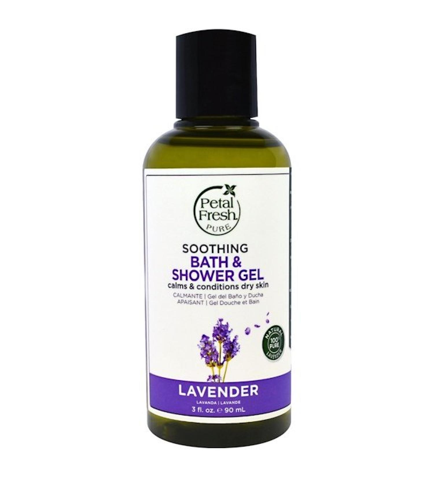 Petal Fresh Pure Soothing Bath & Shower Gel Lavender 3 fl oz (90 ml)