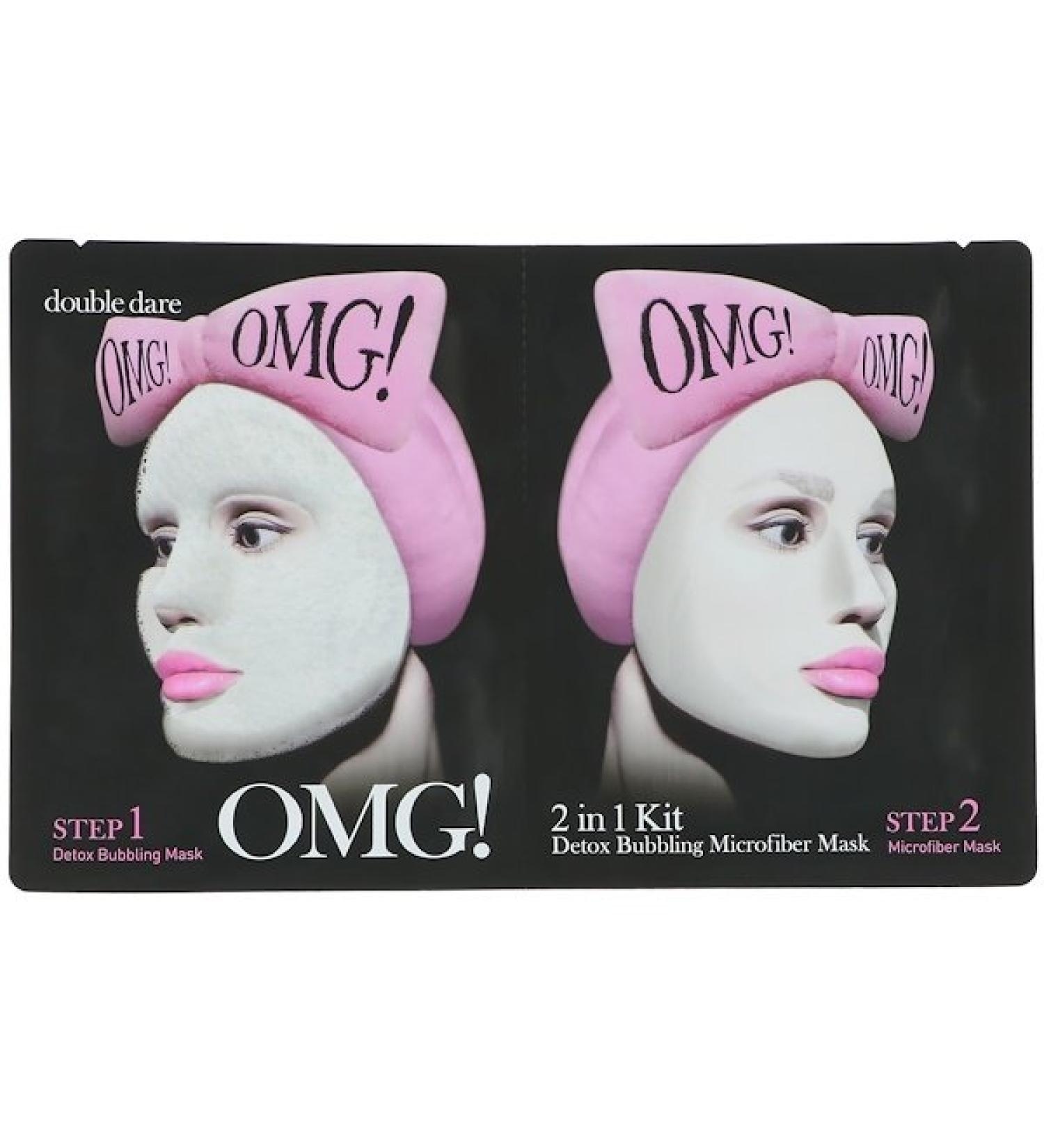 Double Dare Detox Bubbling Beauty Mask 2 in 1 Kit