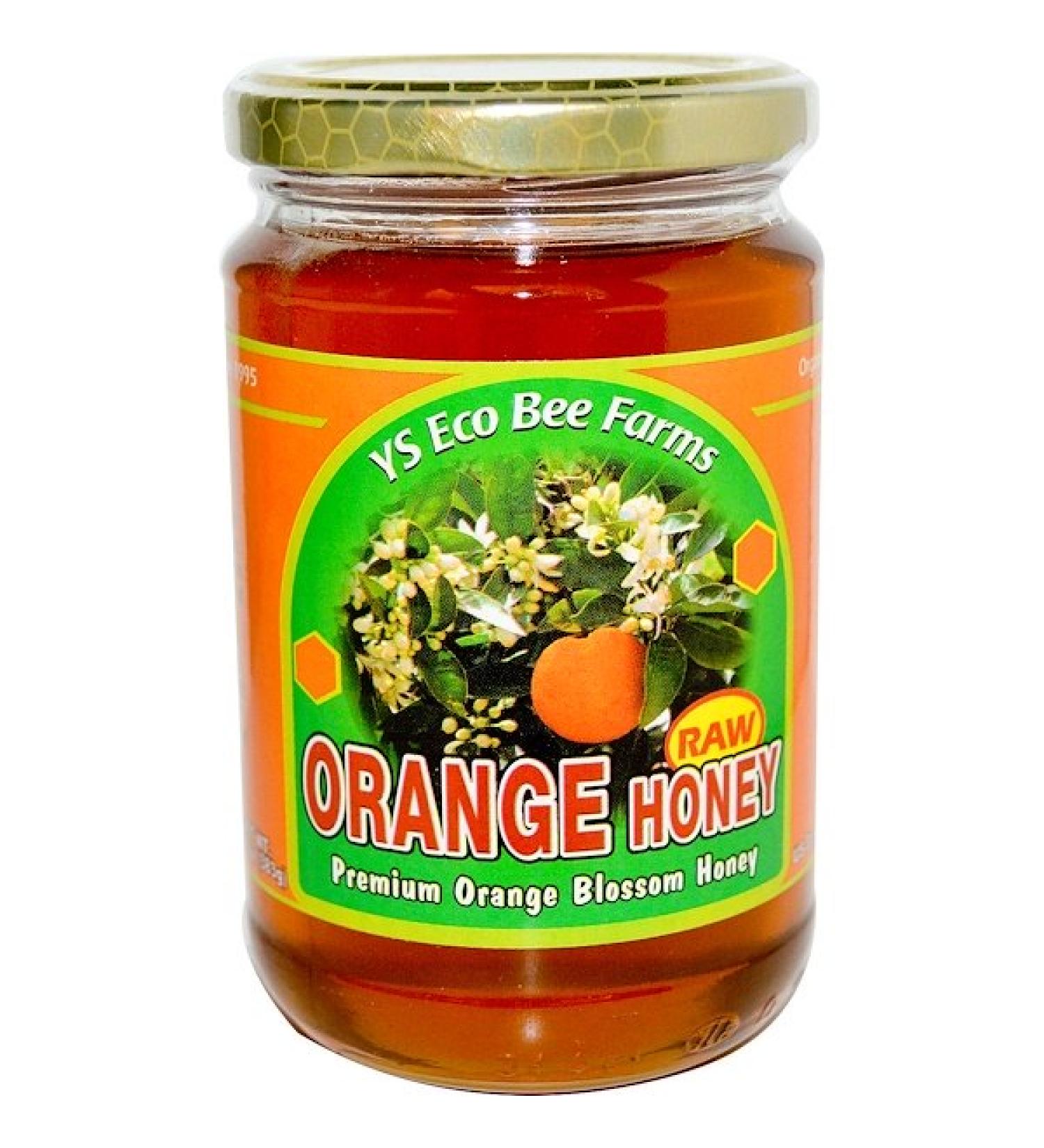 Y.S. Eco Bee Farms Orange Honey 13.5 oz (383 g)