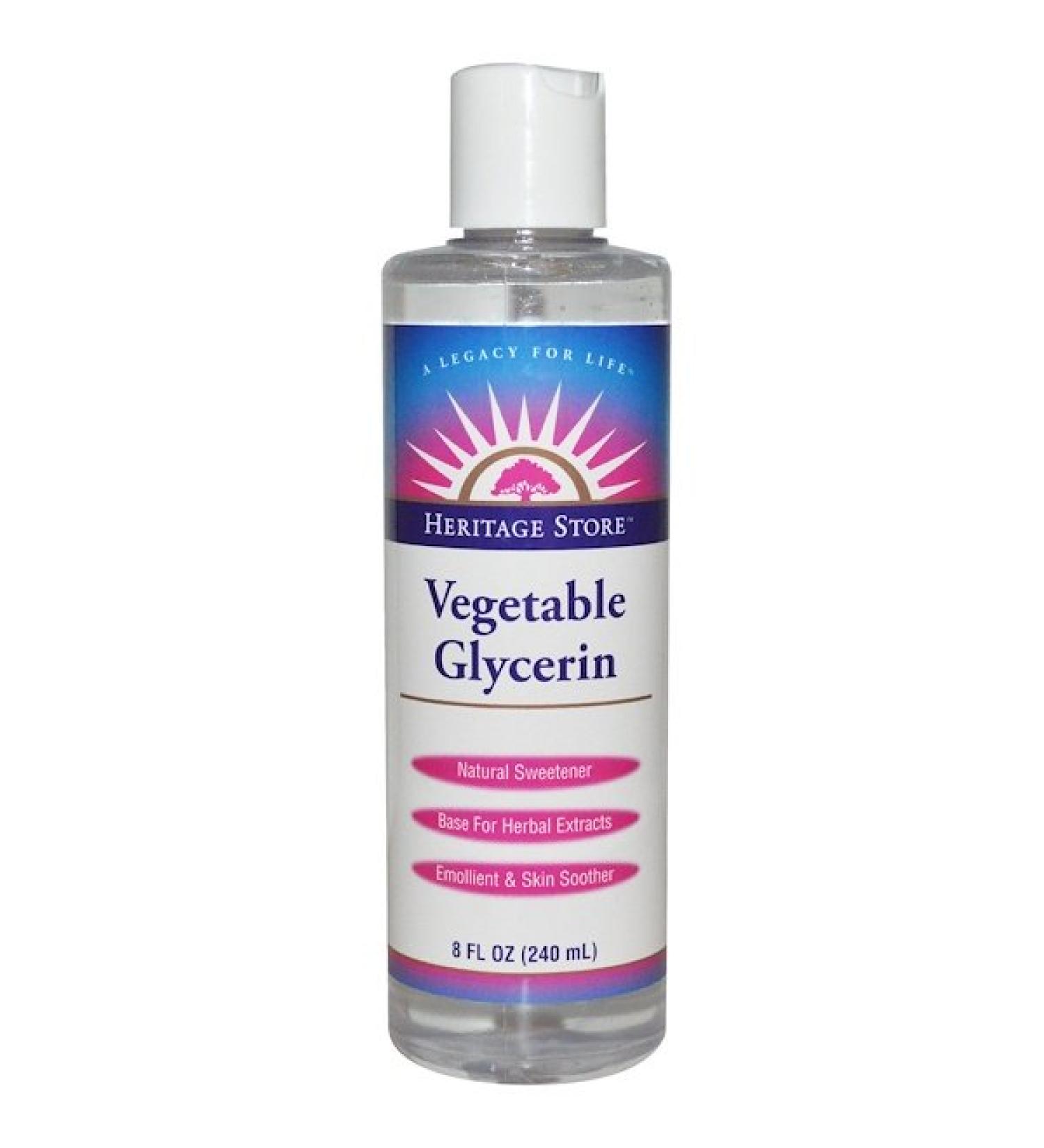 Heritage Store Vegetable Glycerin 8 fl oz (240 ml)