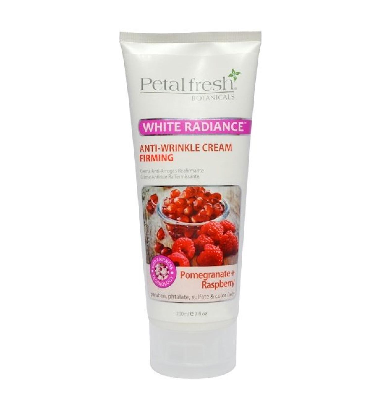 Petal Fresh Botanicals Anti-Wrinkle Cream Firming Pomegranate + Raspberry 7 fl oz (200 ml)