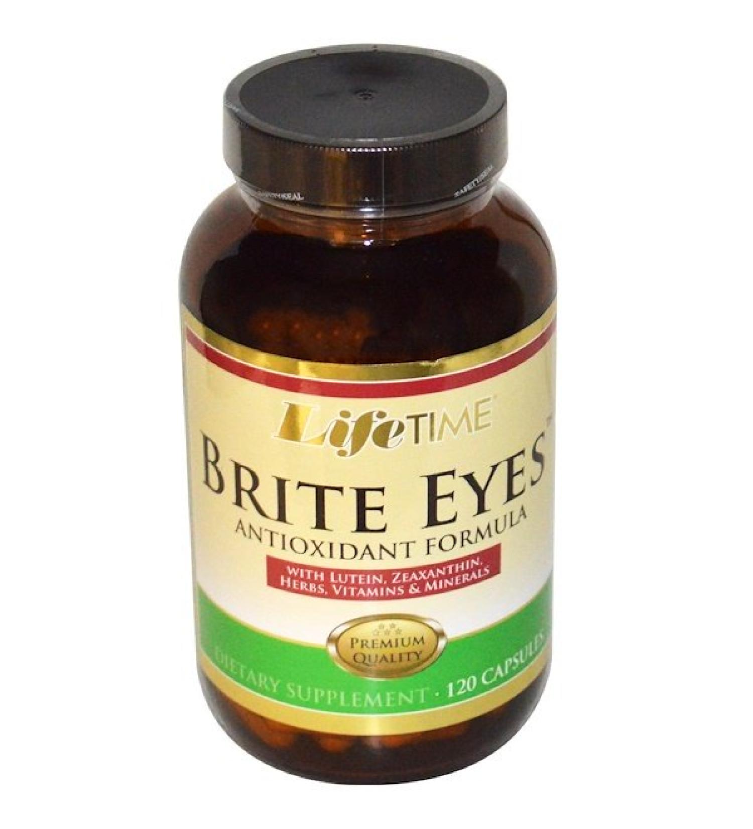 LifeTime Vitamins Brite Eyes Antioxidant Formula 120 Capsules