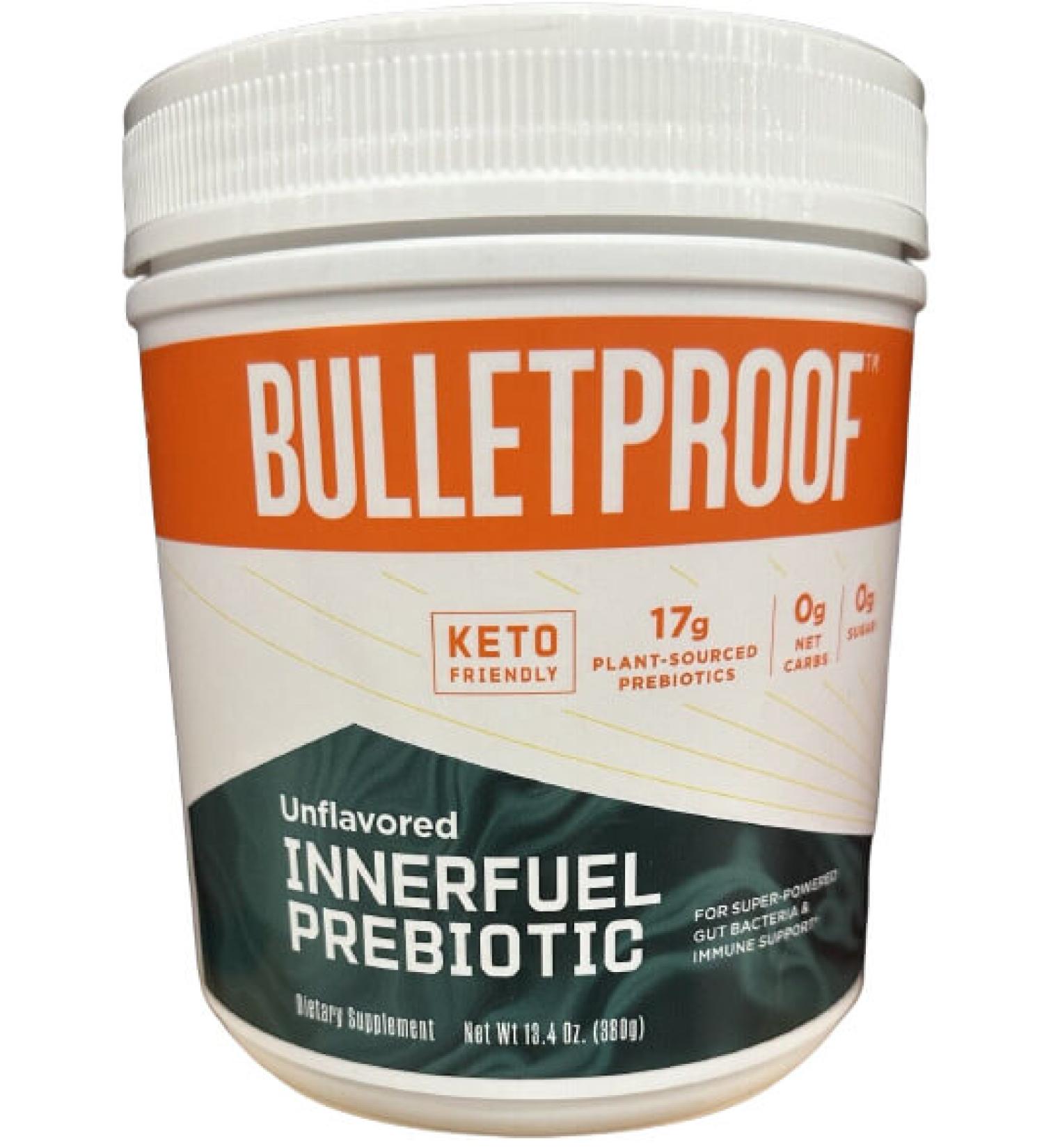 Unflavored Innerfuel Prebiotic Fiber Powder, 13.4 Ounces, Supplement for Gut Health, Digestive Health and Immune Support