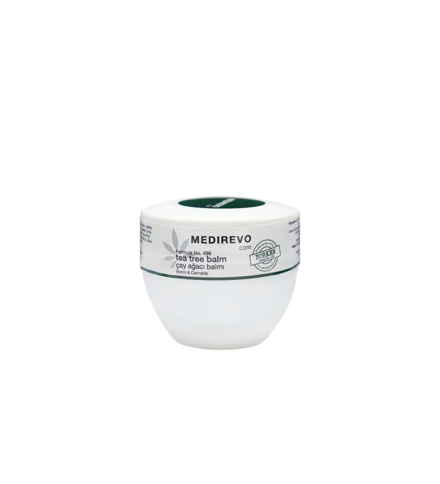 Medirevo Bor Hemp Seed Oil Tea Tree Balm with White Willow Bark Extract