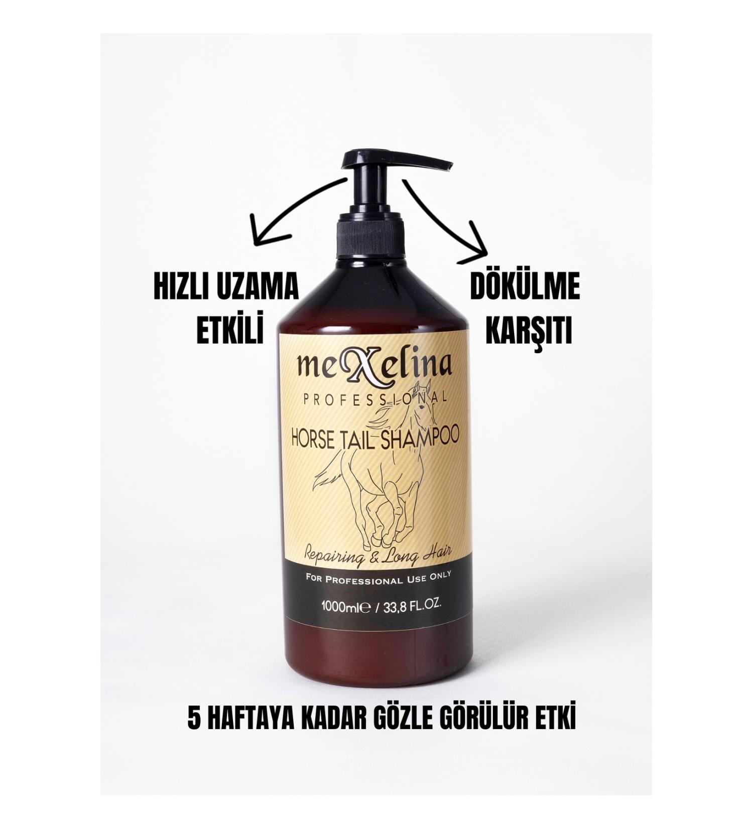 Mexelina Horsetail Oil Essence Hair Growth Care Shampoo 1000ml