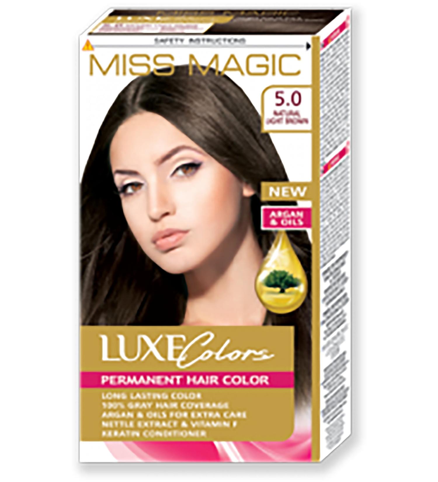 Miss Magic Hair Dye (SET DYE) Dark Ash Blonde 6.1 (DARK ASH BLOND)