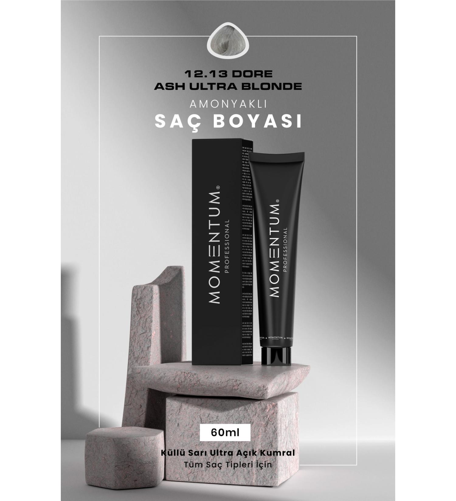 Momentum Hair Dye Dark Ash Ultra Blonde 12.13 60 ml