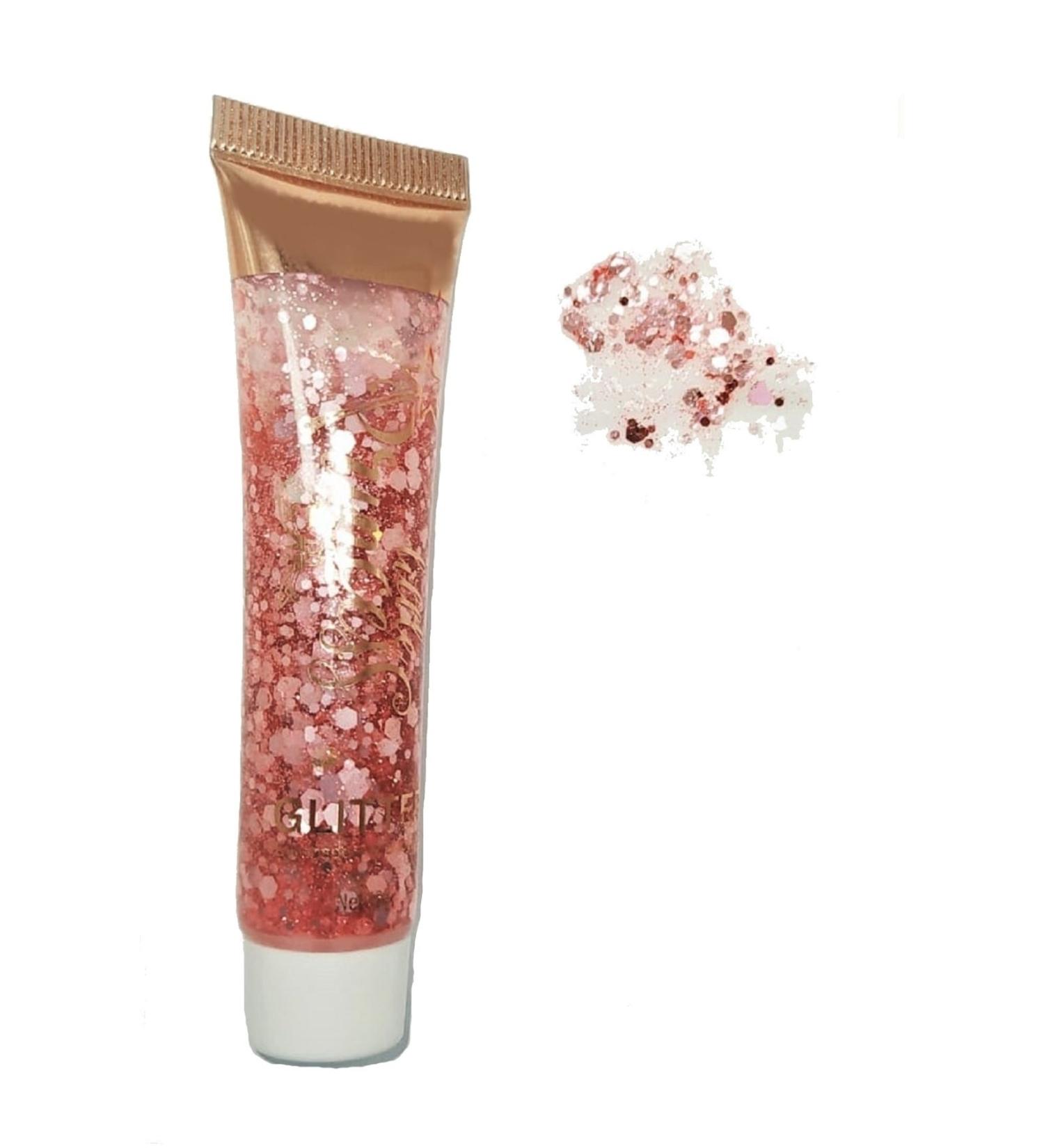 MONICATIME Face and Body Glitter (pink Gel Glitter)