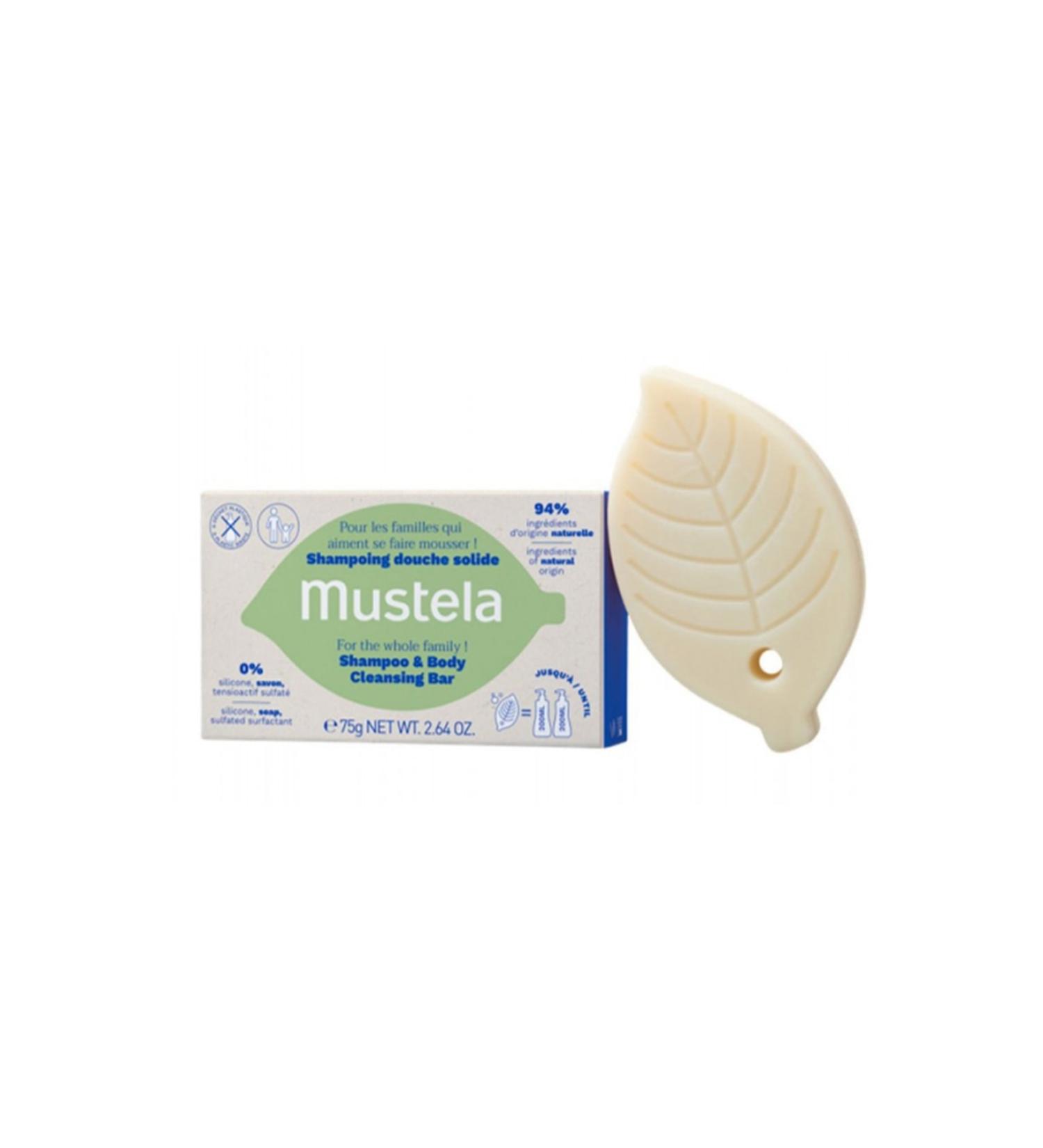 Mustela Shampoo Body Cleansing Bar 75 g