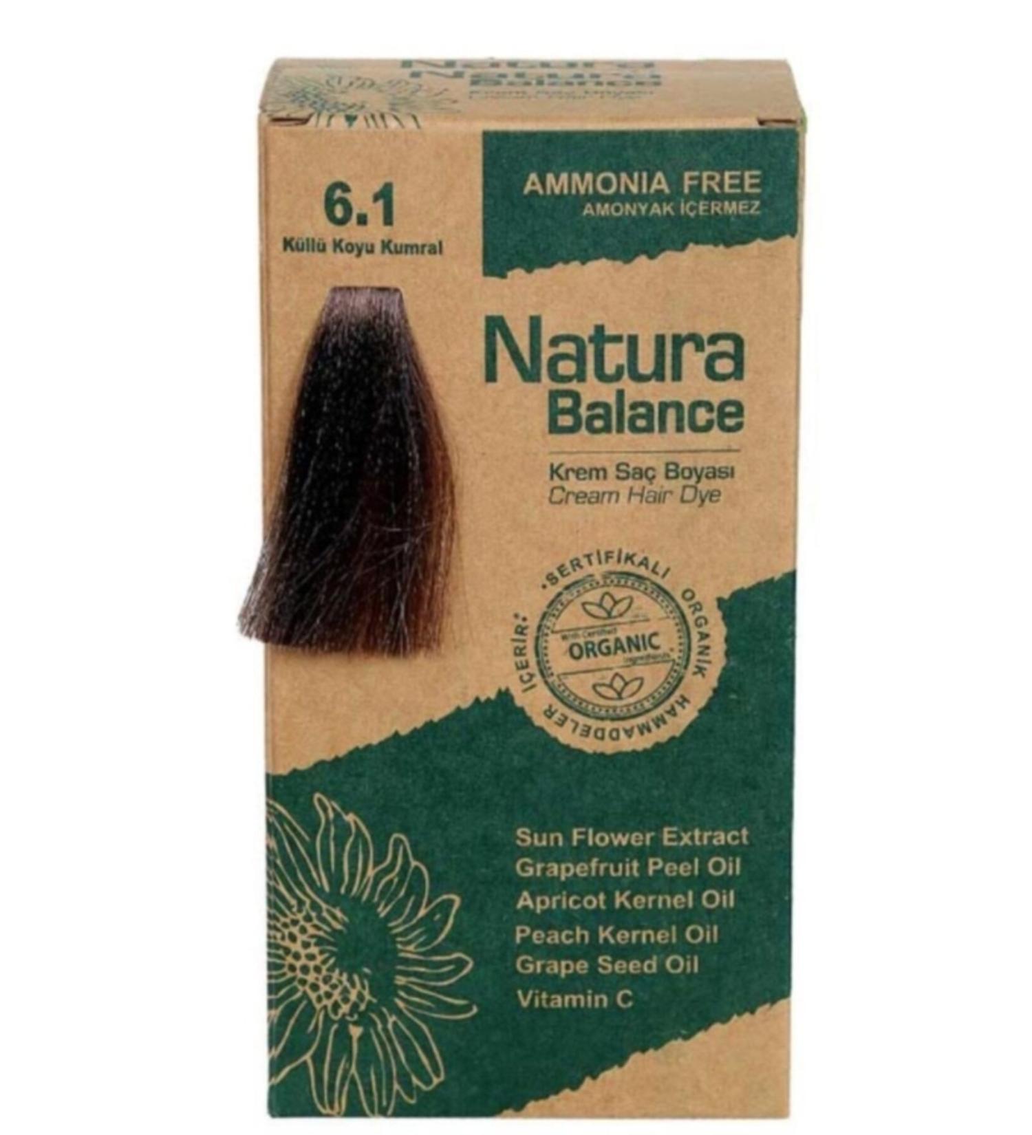 NATURABALANCE Natura Balance Organic Hair Dye 6.1 Ash Dark Blonde