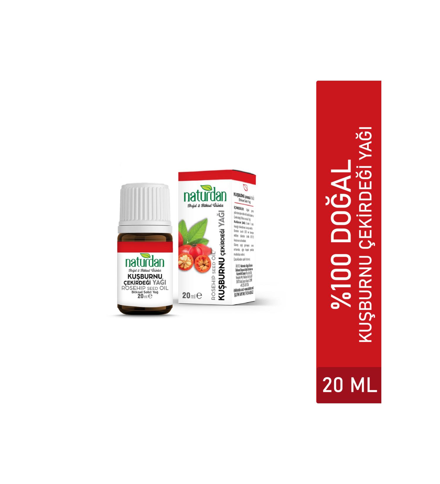 Naturdan Rosehip Seed Oil 20 Ml