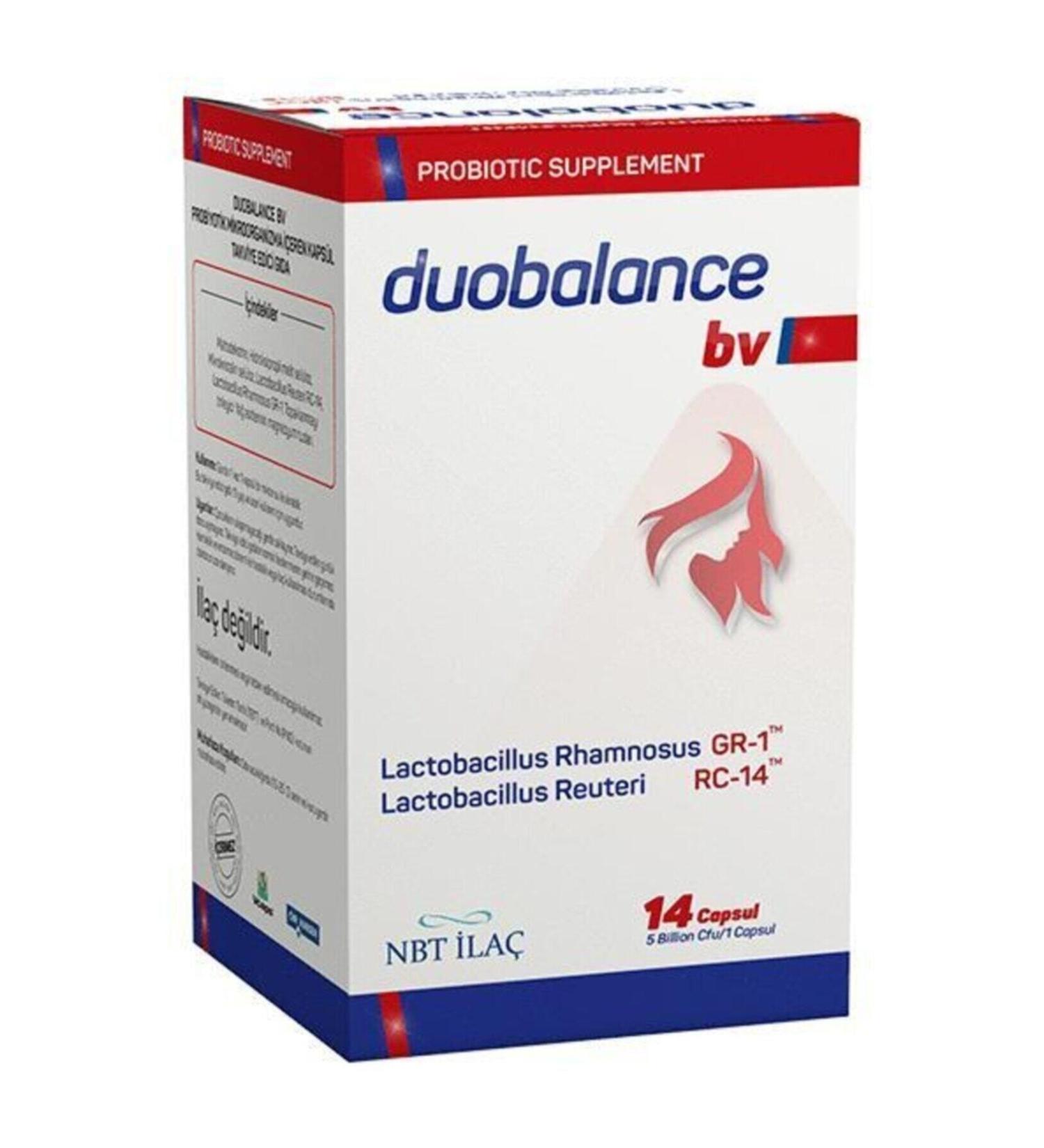 Nbt la Duobalance Bv 14 Capsules Probiotic