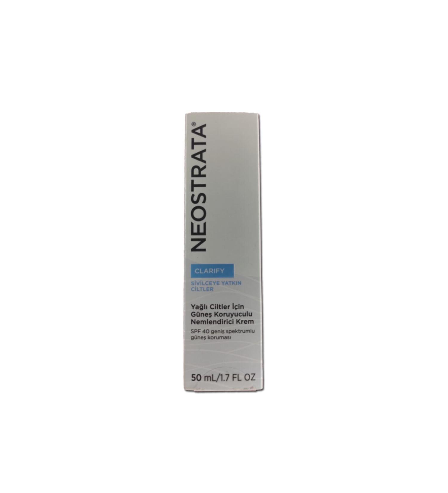 NeoStrata CLARIFY SUNSCREEN MOISTURIZING CREAM SPF40 50ML PSSN1647