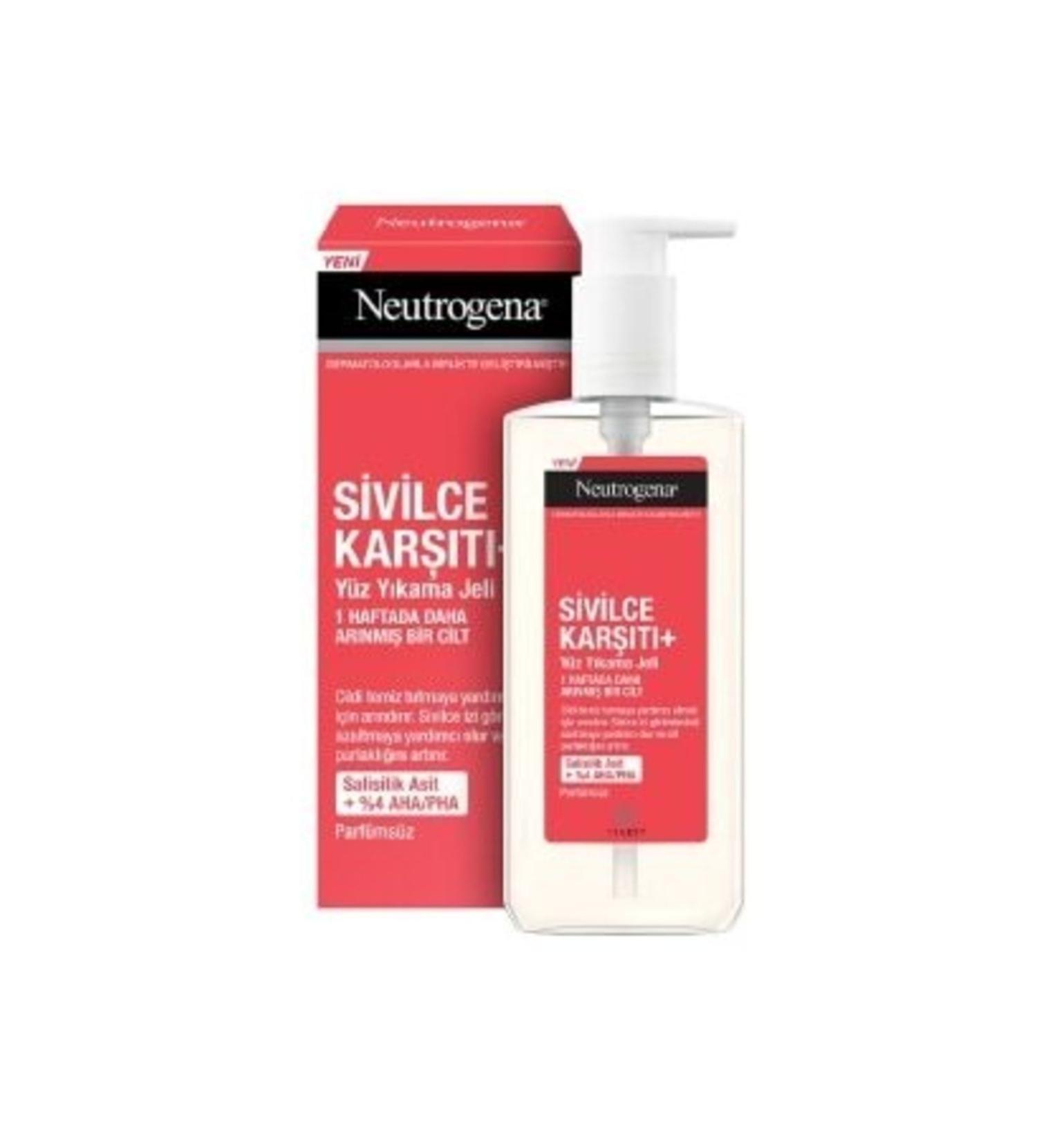 Neutrogena ACNE AND ANTI-BLEMISH PLUS SUPER CLEANSING GEL 200.ML CHARMS1834