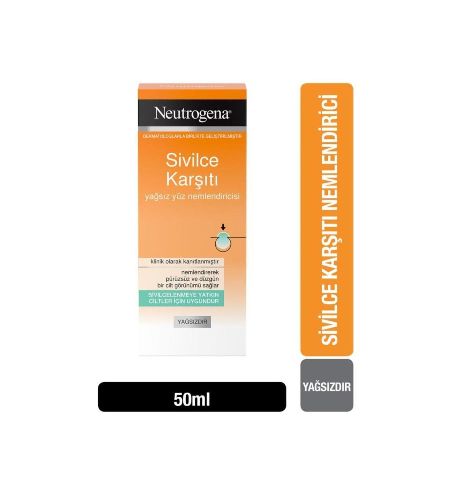 Neutrogena Anti-Acne Oil-Free Facial Moisturizer 50ml