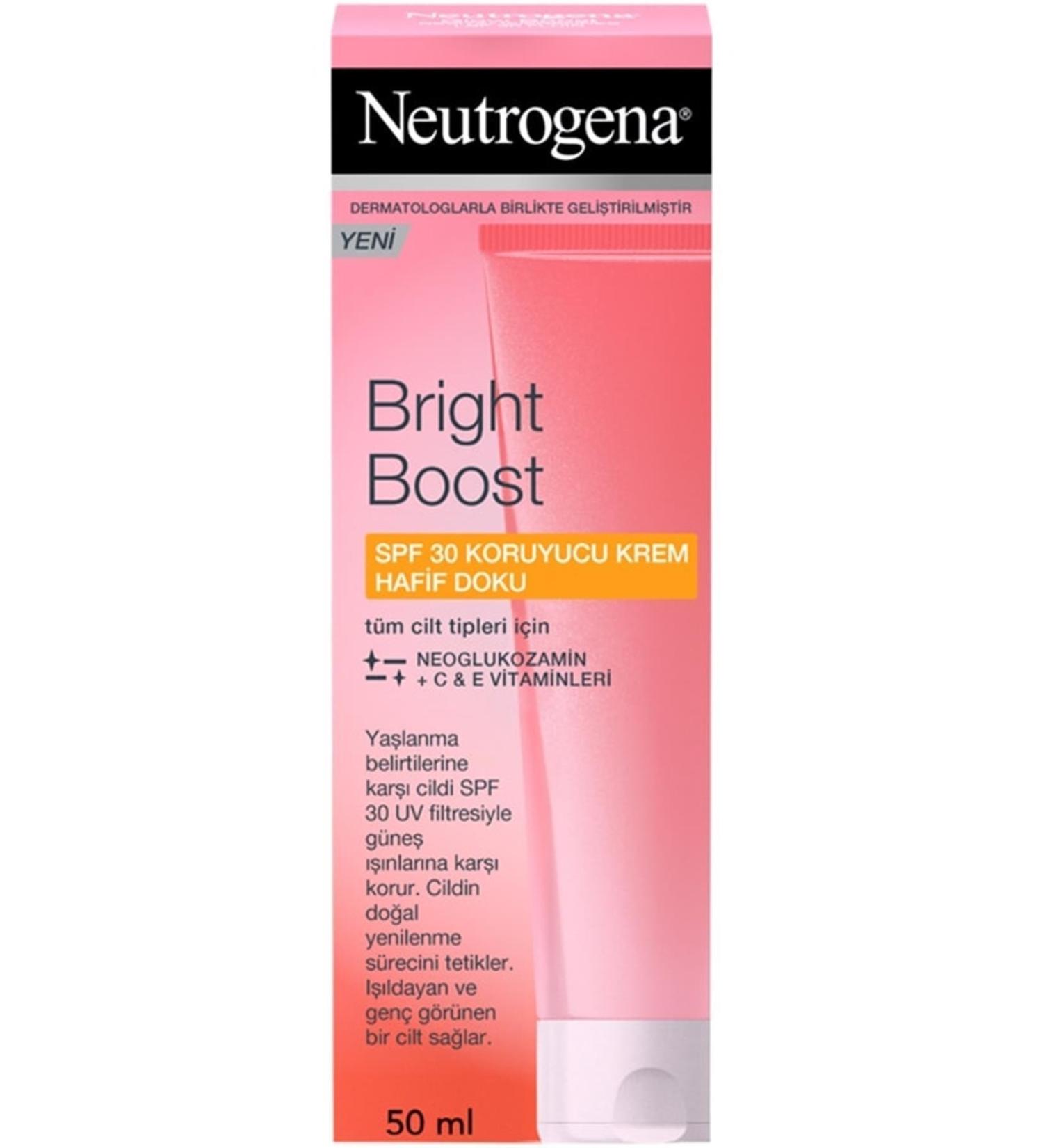 Neutrogena Brand: Bright Boost Spf30 Protective Cream 50 Ml Category: Hand Cream