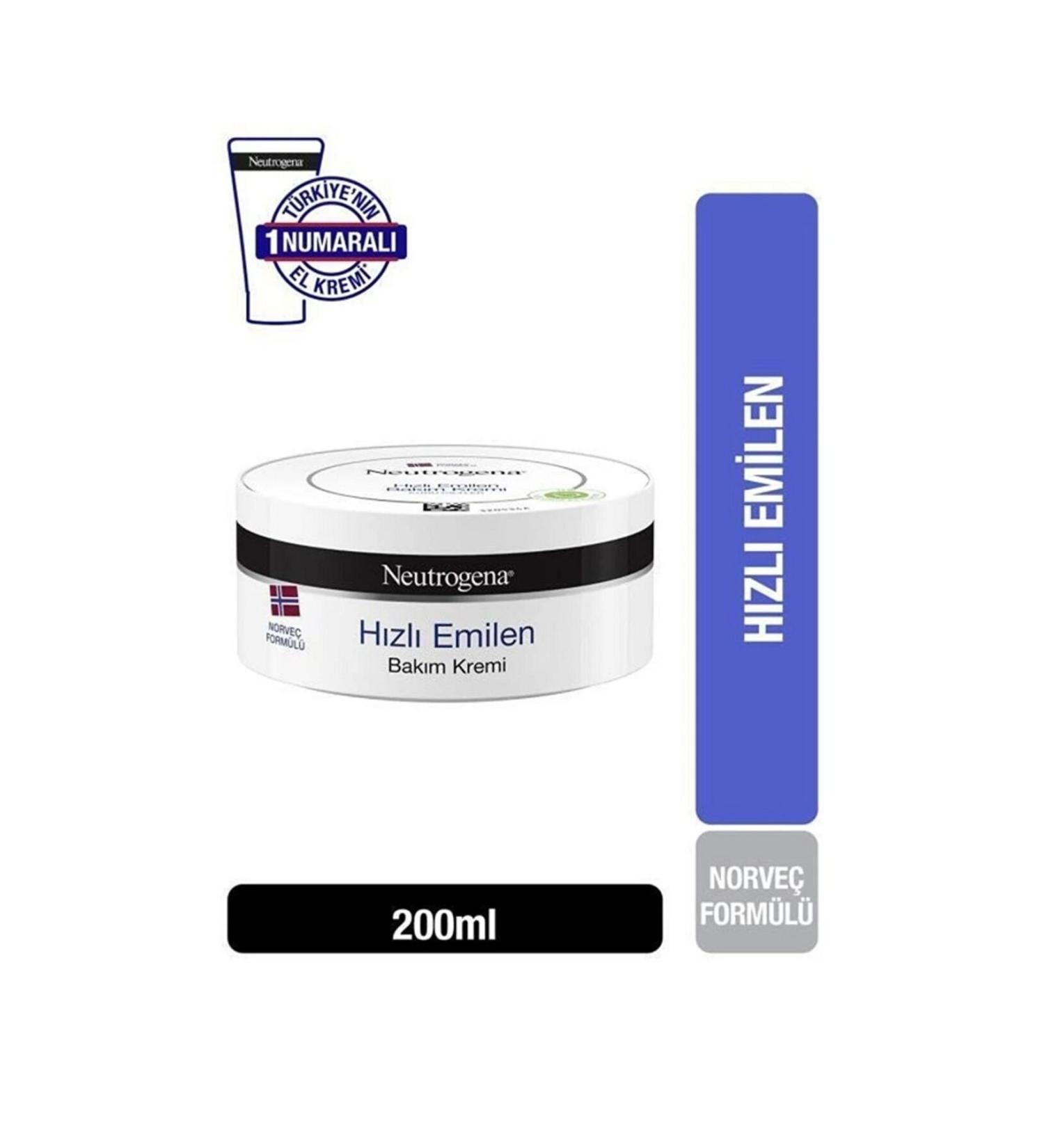 Neutrogena Fast Absorbing Care Cream 200 ml