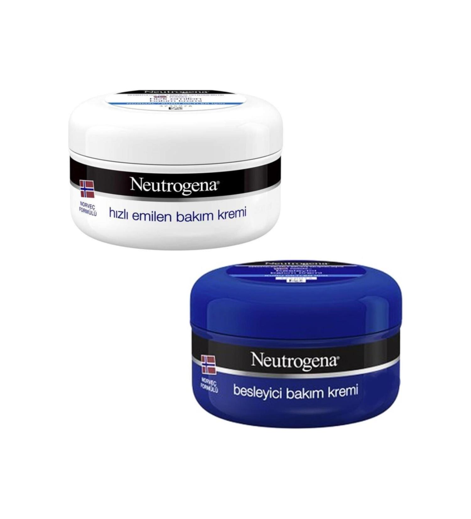 Neutrogena Intensive Care Cream 200 Ml + Nourishing Care Cream 200 Ml